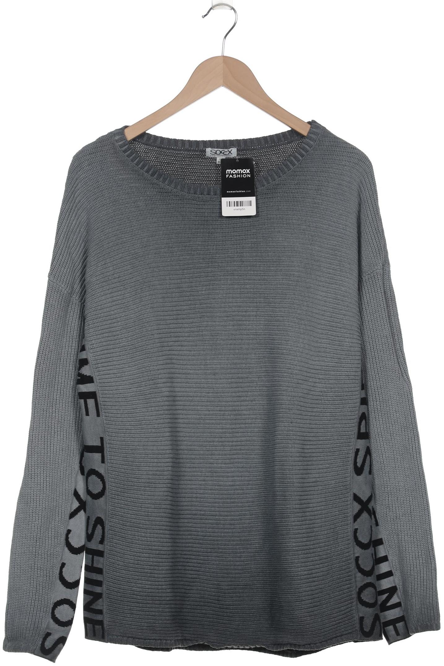 

Soccx Damen Pullover, grau, Gr. 44