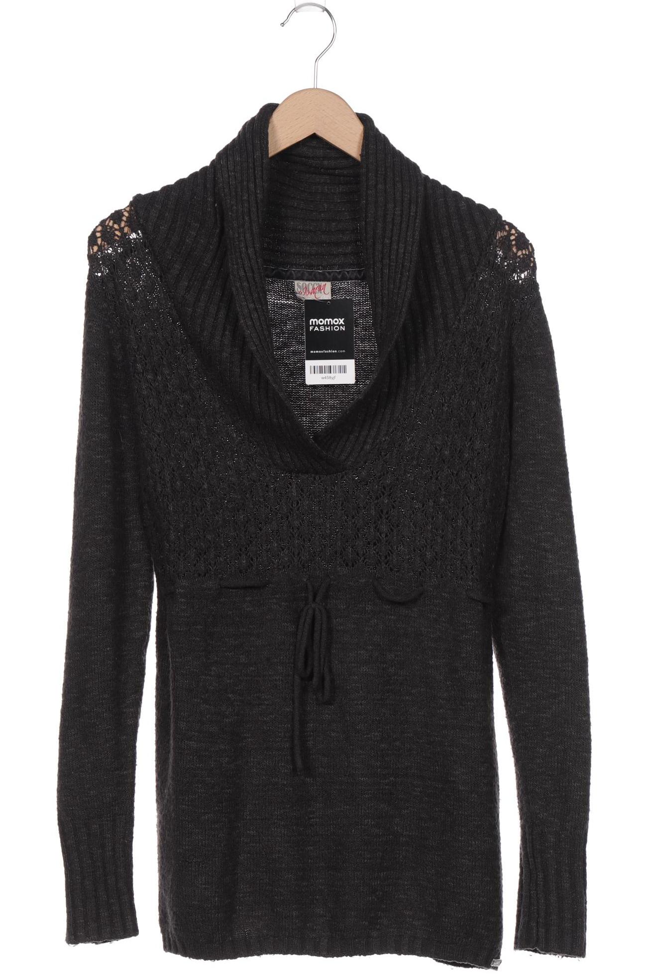 

SOCCX Damen Pullover, grün
