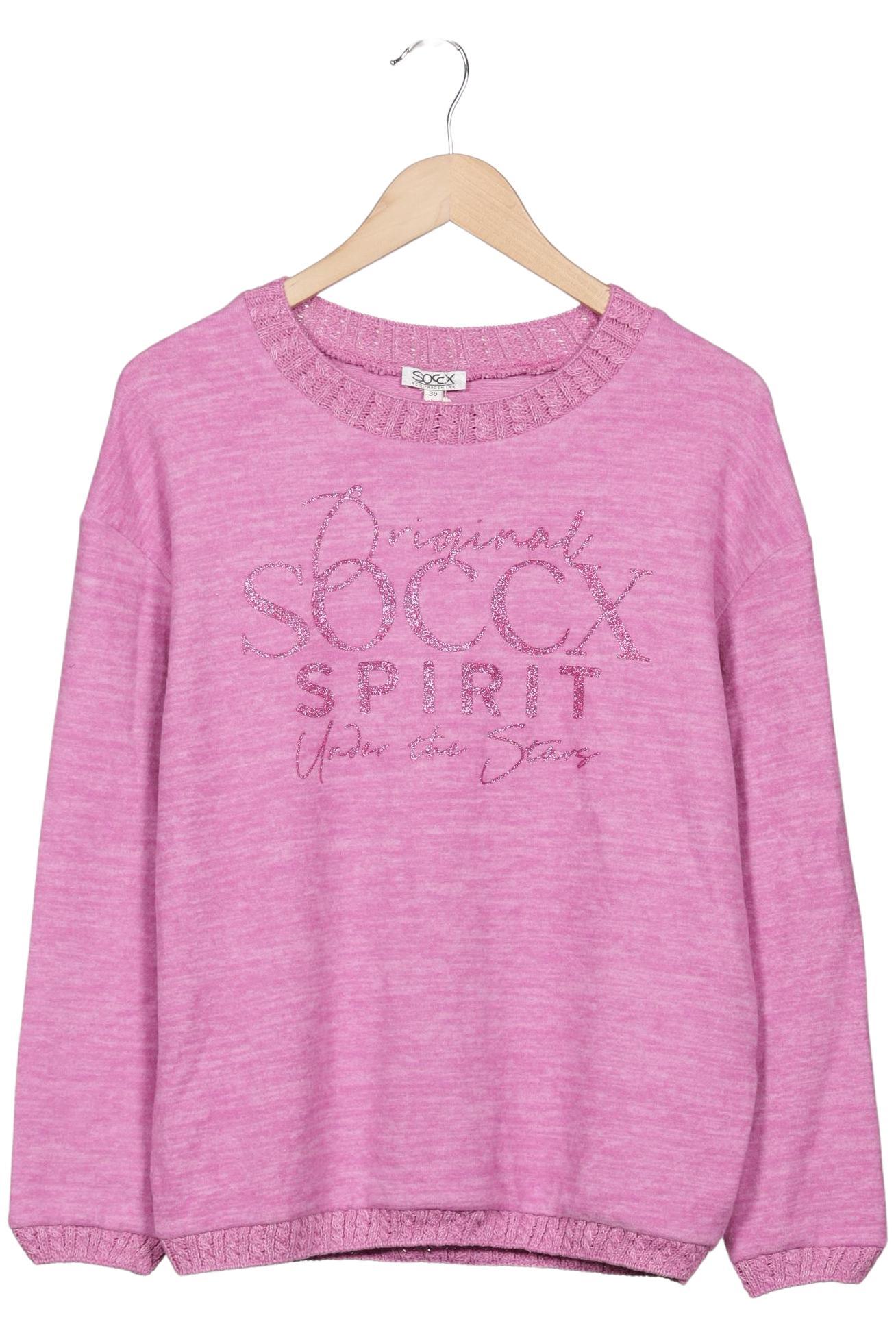 

Soccx Damen Pullover, pink, Gr. 36