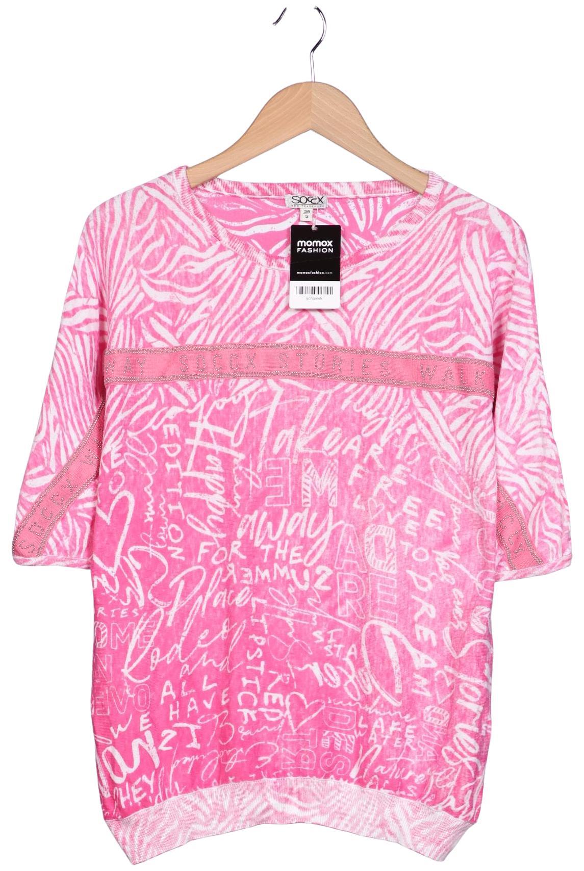 

Soccx Damen Pullover, pink, Gr. 36