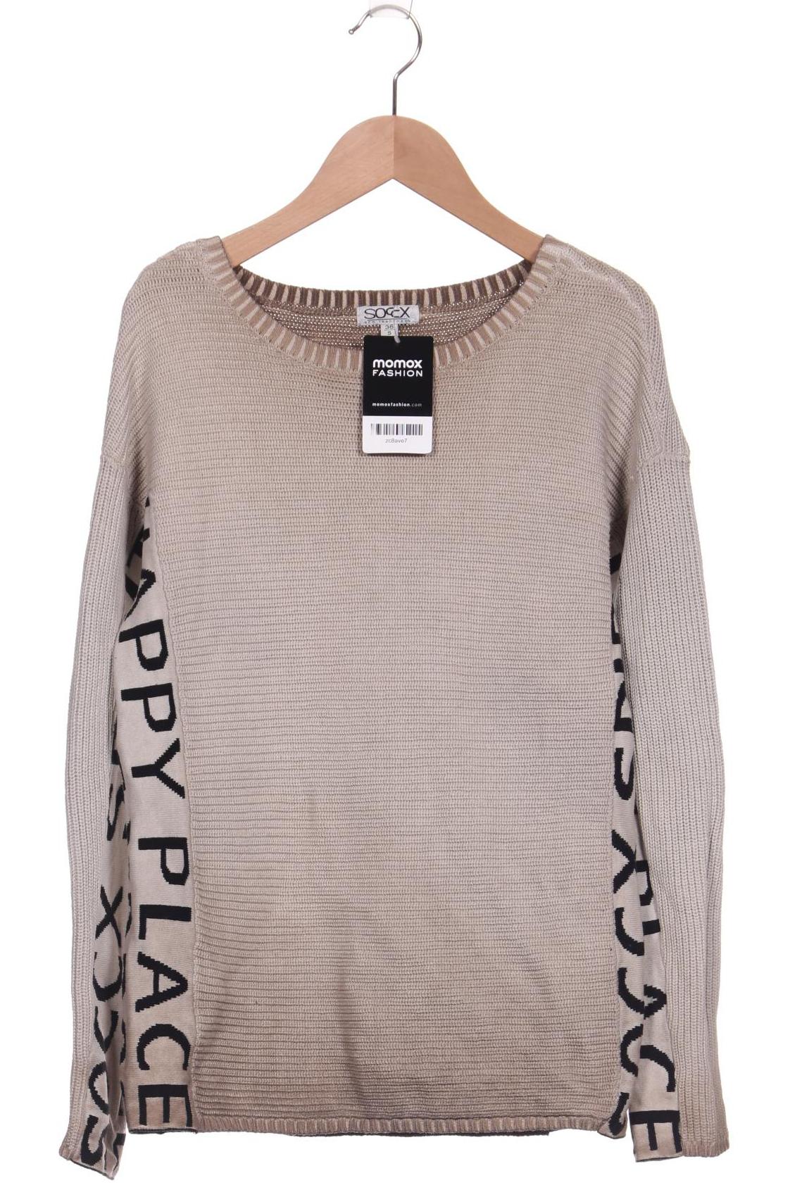 

SOCCX Damen Pullover, beige