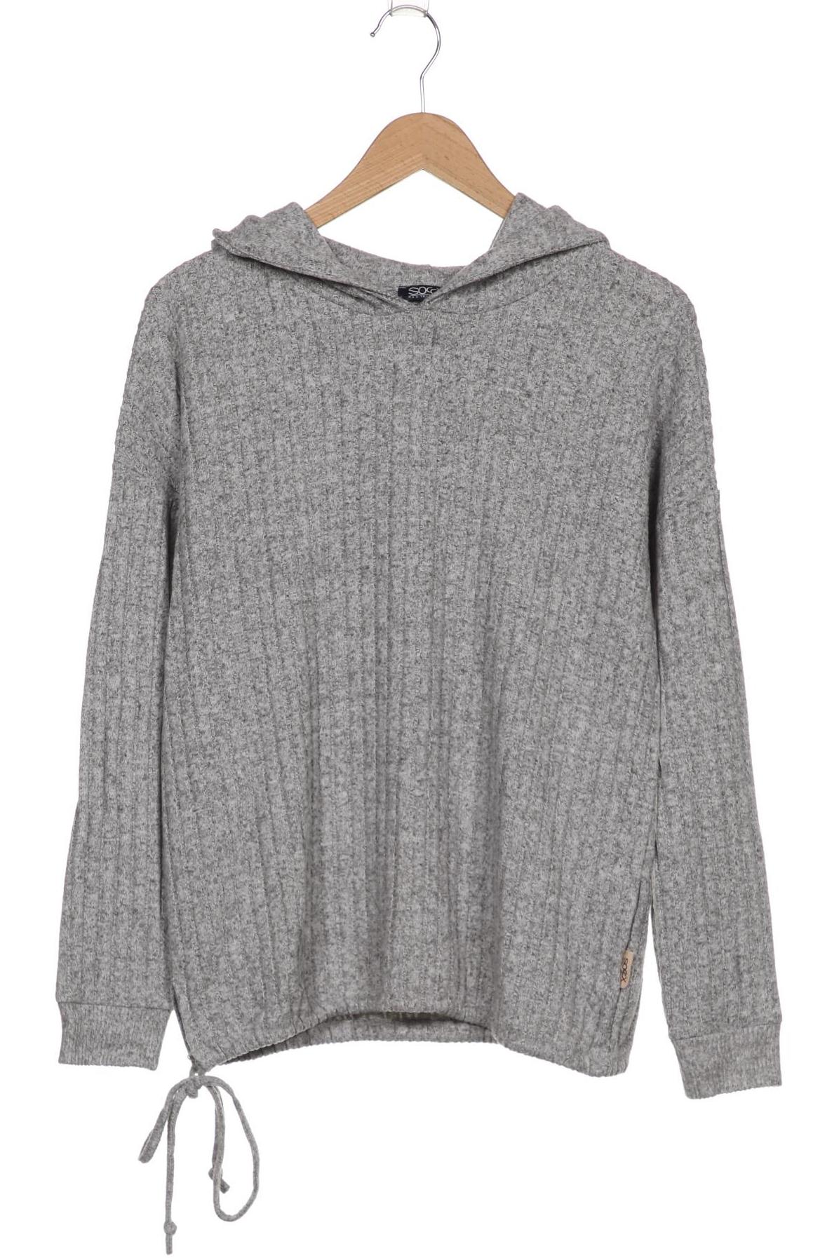 

SOCCX Damen Pullover, grau