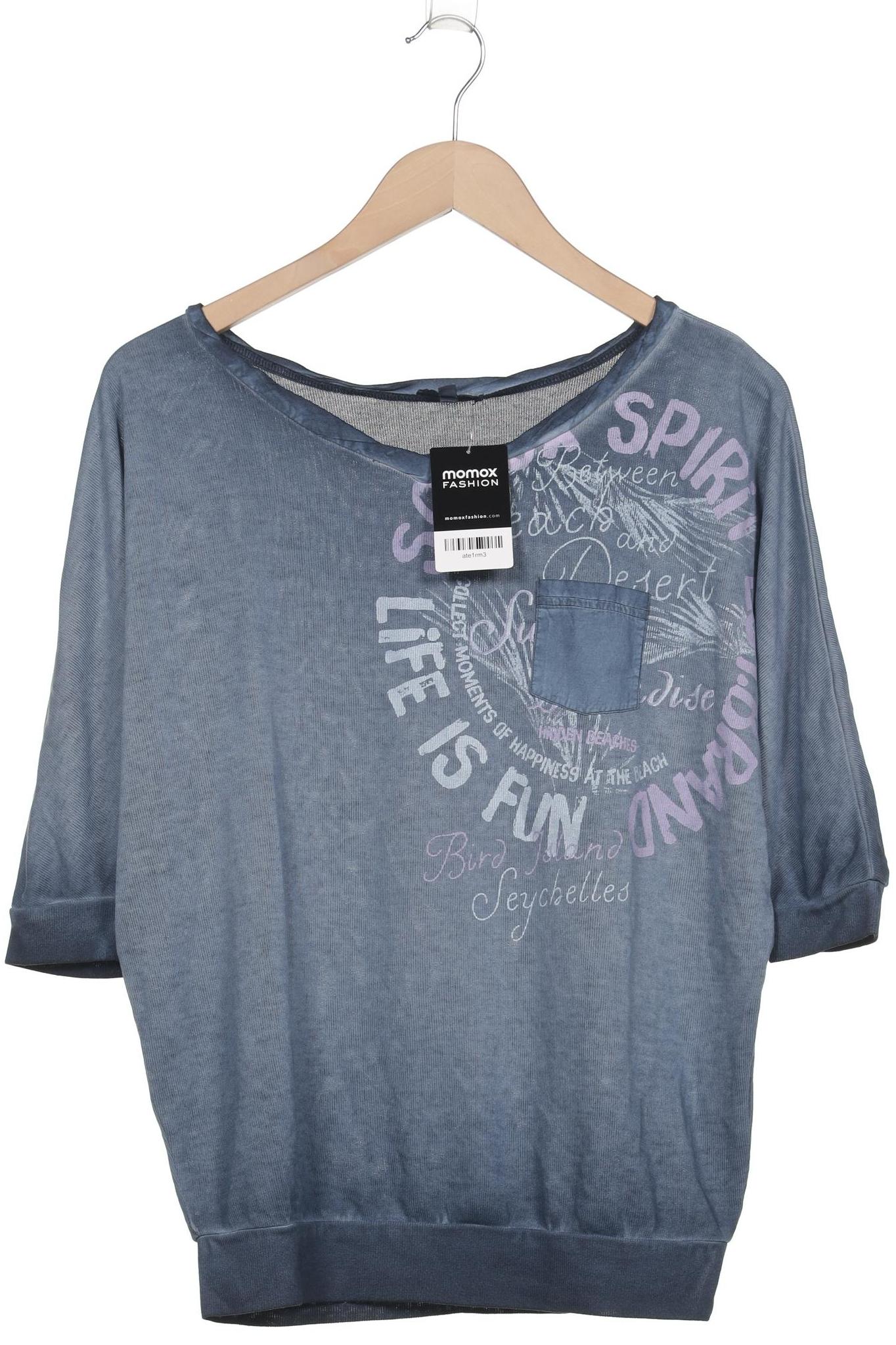 

Soccx Damen Pullover, blau, Gr. 36