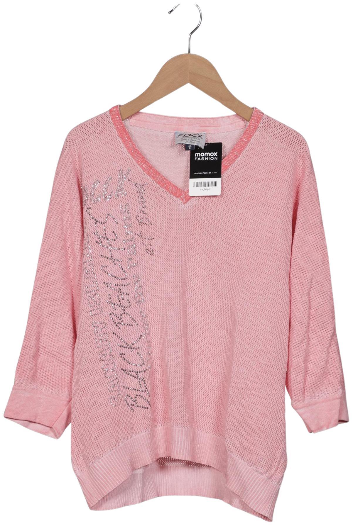 

Soccx Damen Pullover, pink, Gr. 36
