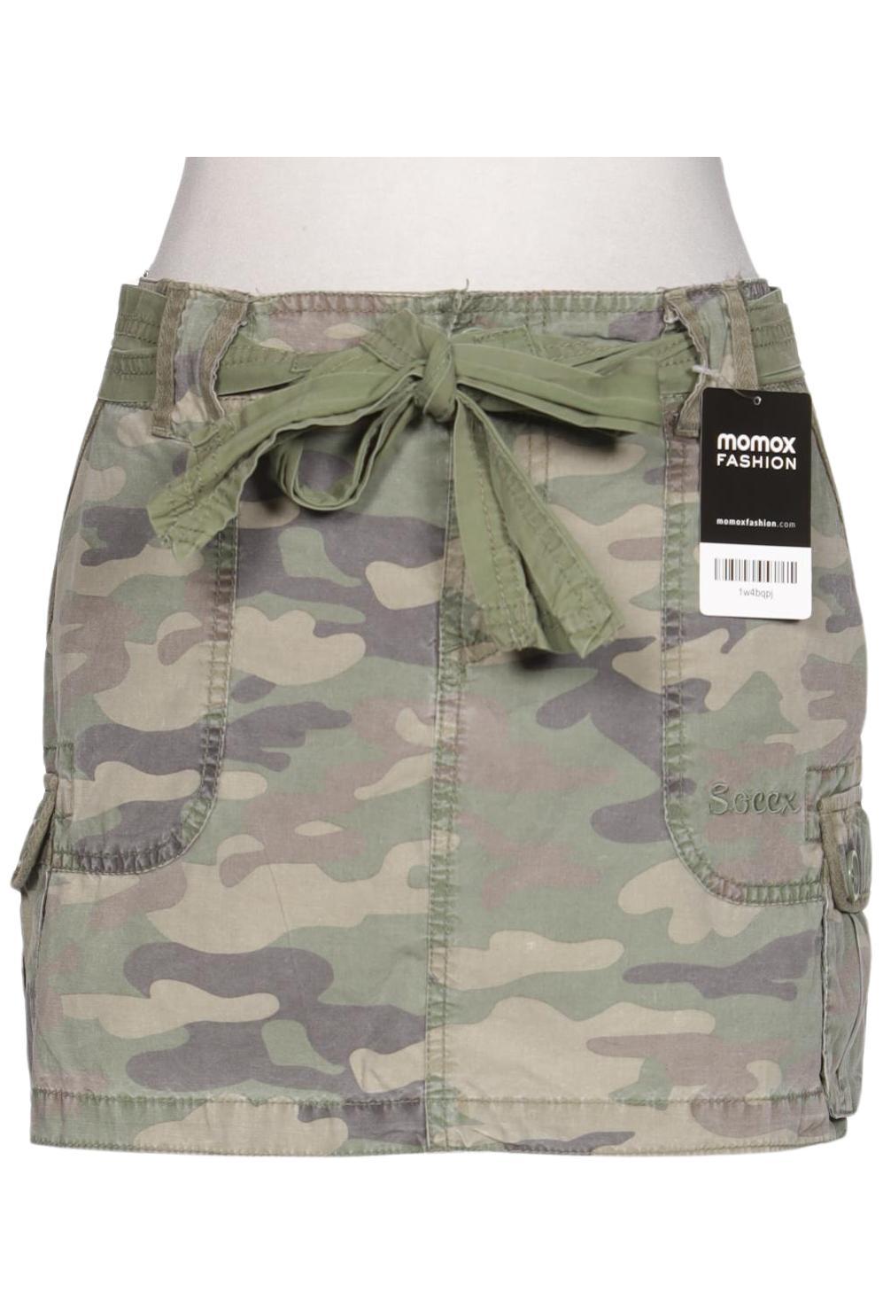 

Soccx Damen Rock, grün, Gr. 36