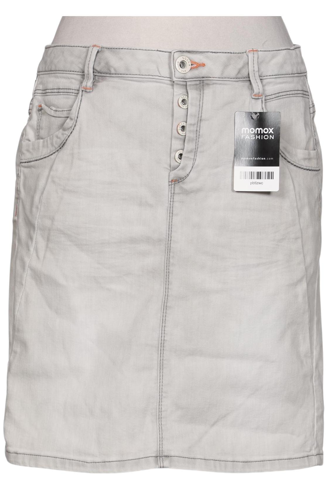 

Soccx Damen Rock, grau, Gr. 38