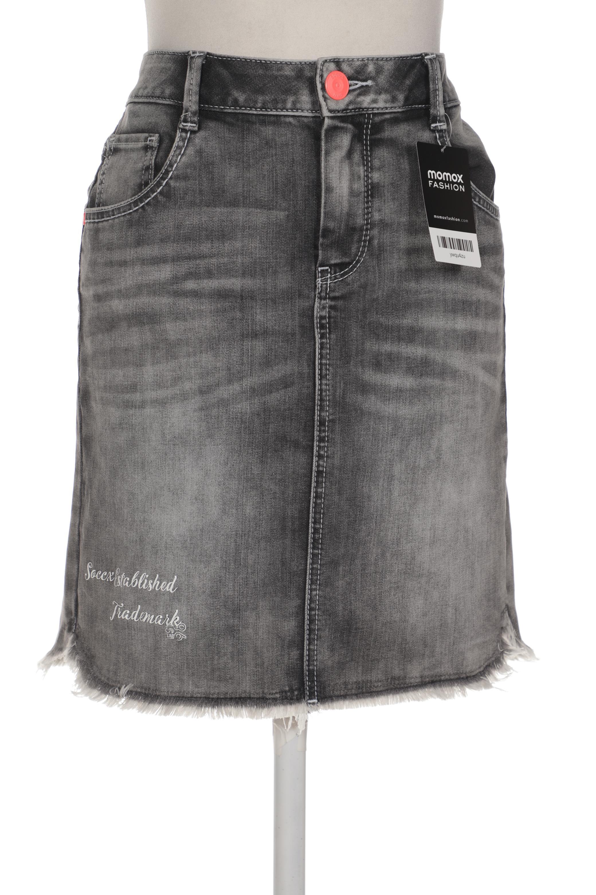 

Soccx Damen Rock, grau, Gr. 36