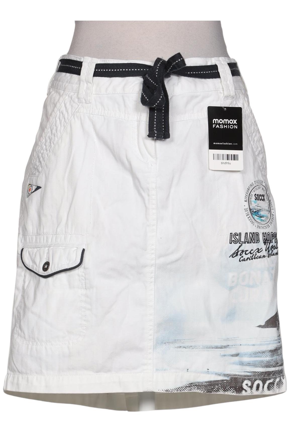 

Soccx Damen Rock, weiß, Gr. 38