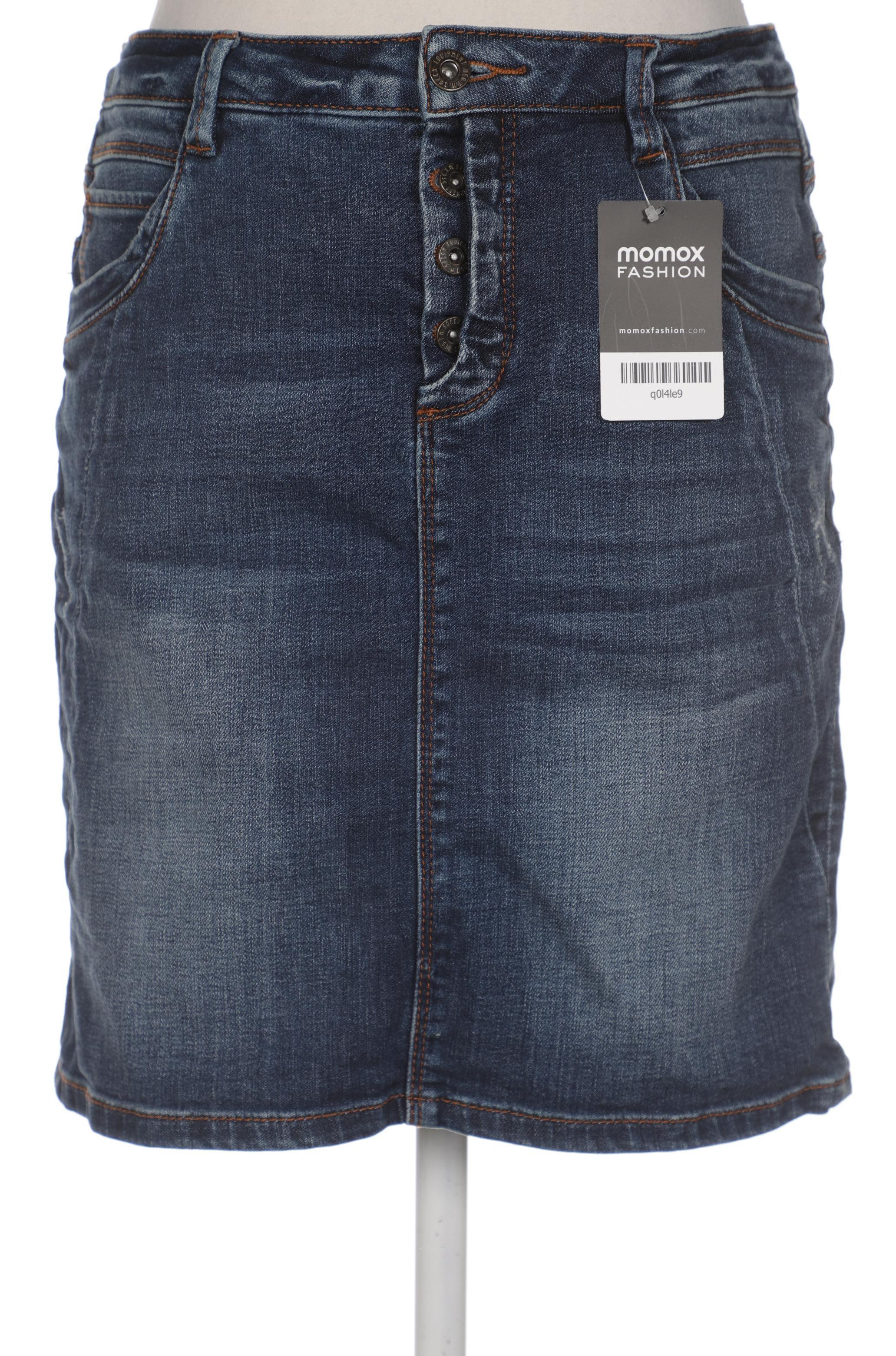 

SOCCX Damen Rock, blau