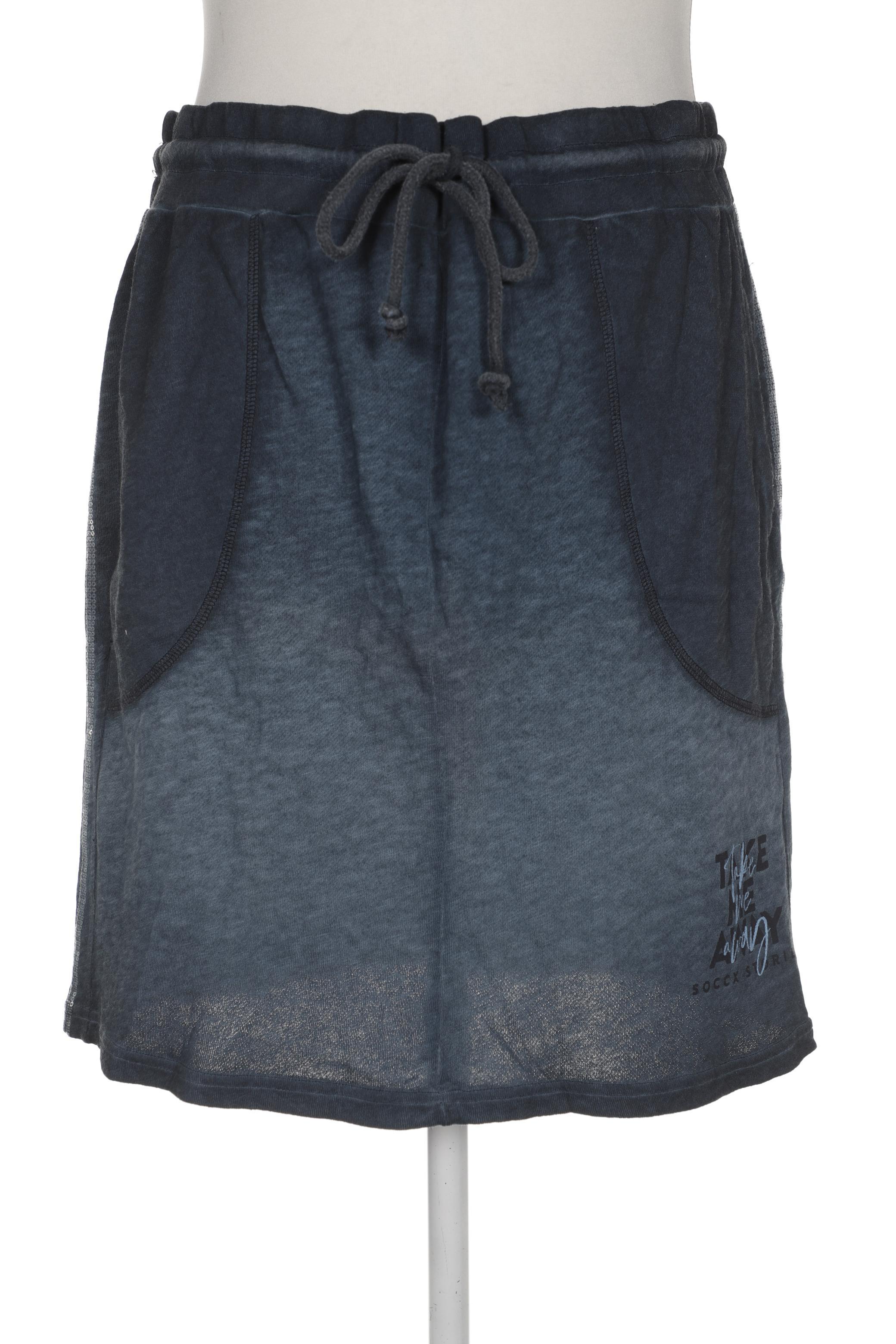 

SOCCX Damen Rock, marineblau