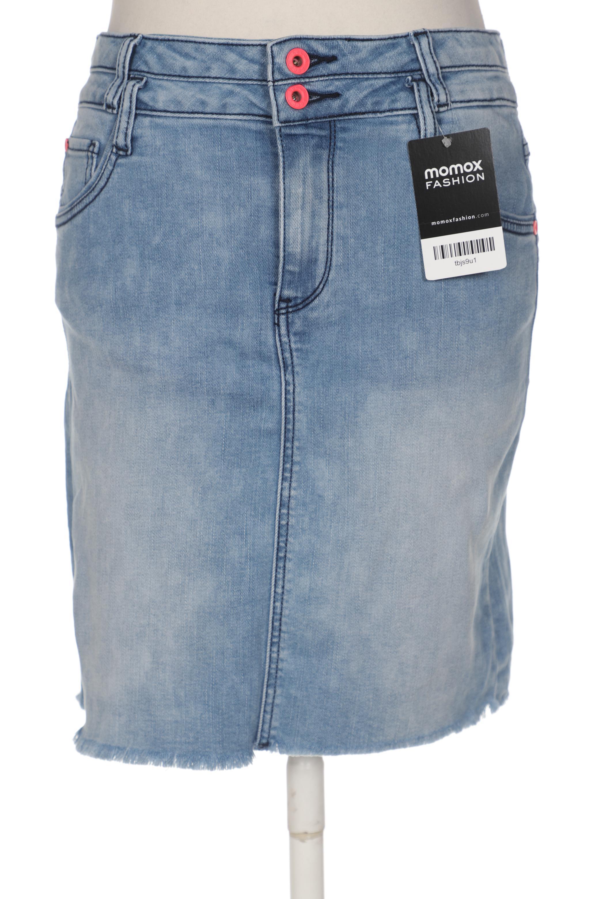 

SOCCX Damen Rock, blau