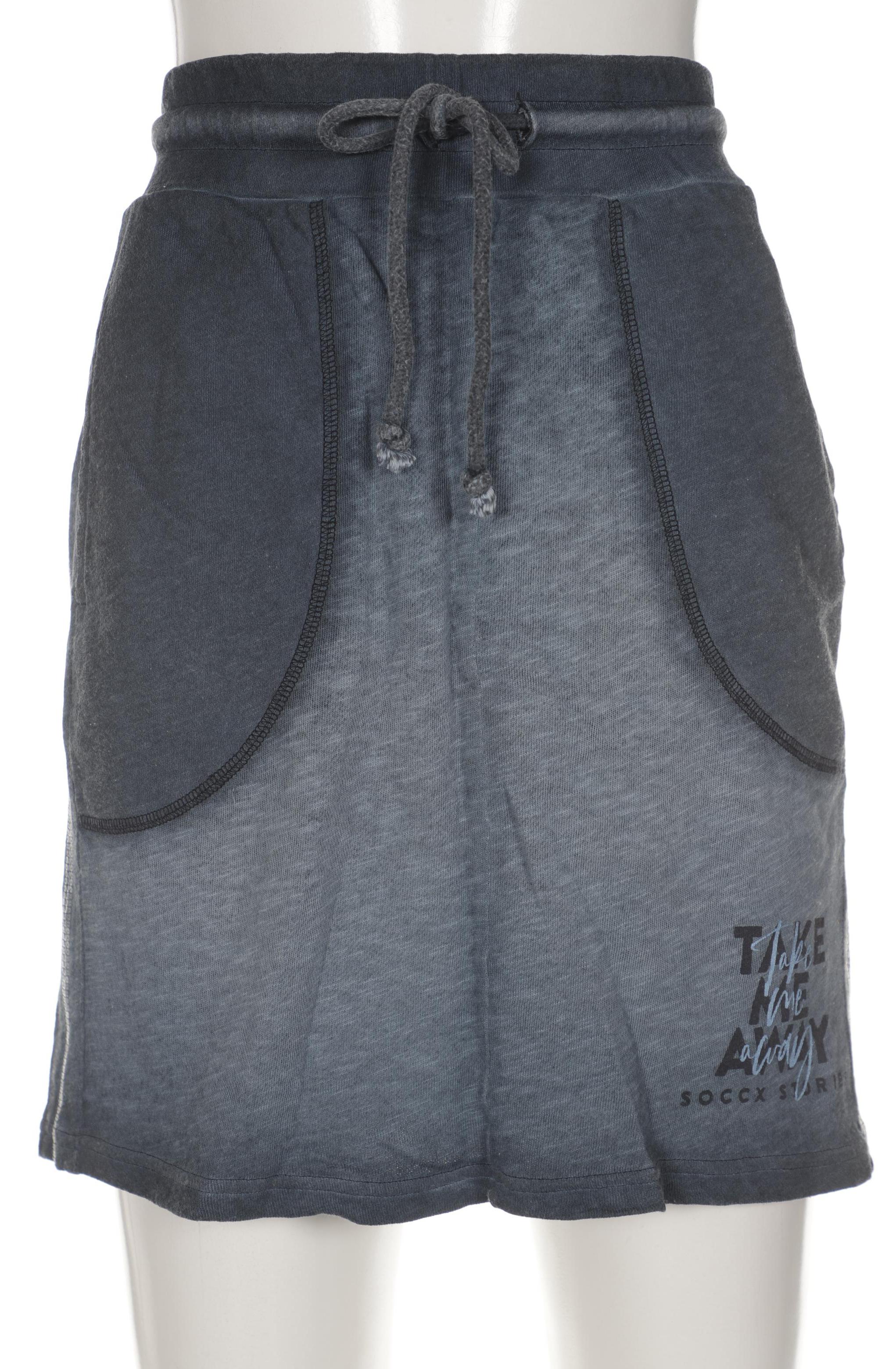 

SOCCX Damen Rock, blau