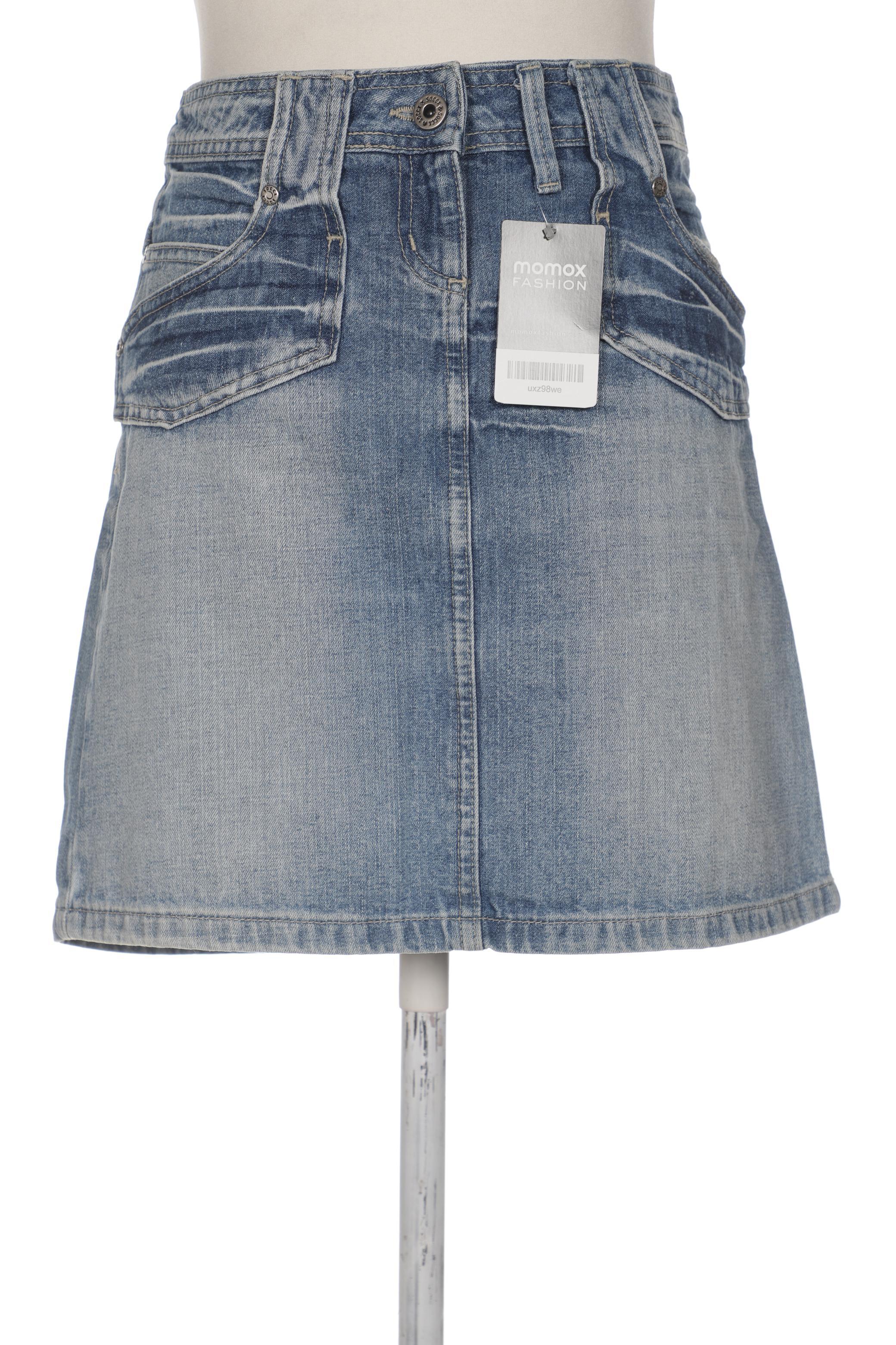 

SOCCX Damen Rock, blau