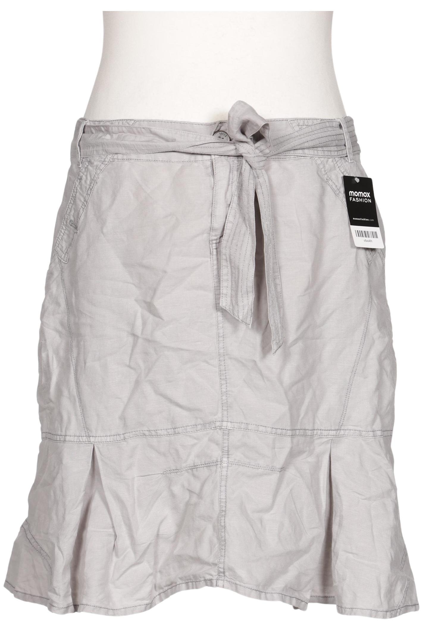 

Soccx Damen Rock, grau, Gr. 40