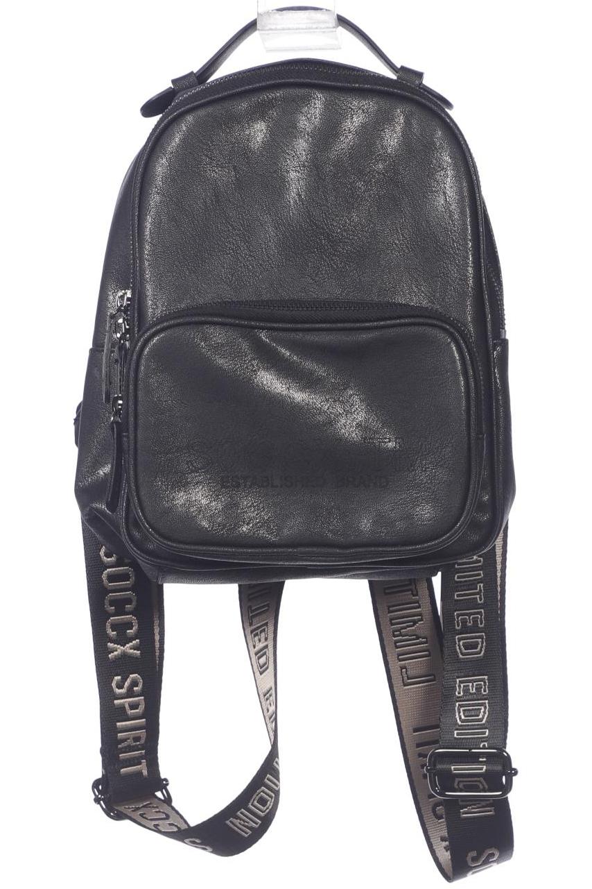 

Soccx Damen Rucksack, schwarz, Gr.