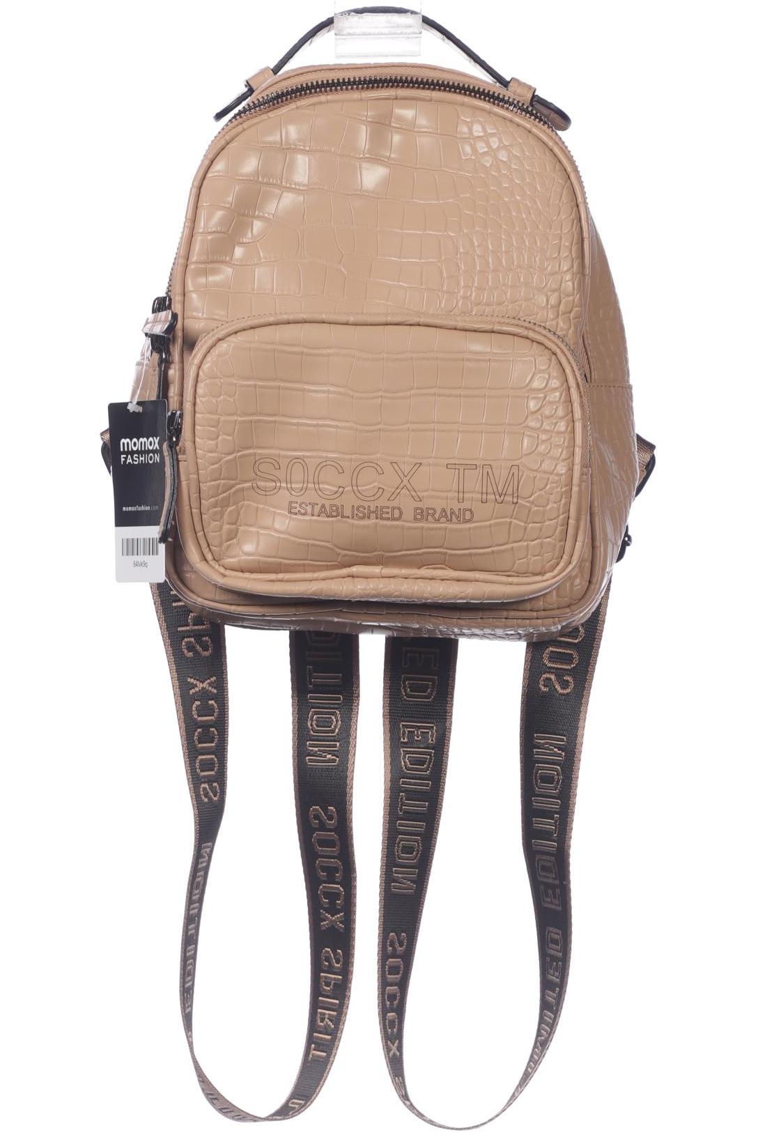 

Soccx Damen Rucksack, beige, Gr.