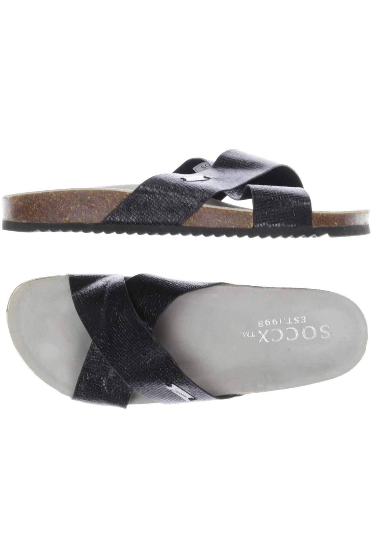 

Soccx Damen Sandale, schwarz, Gr. 39