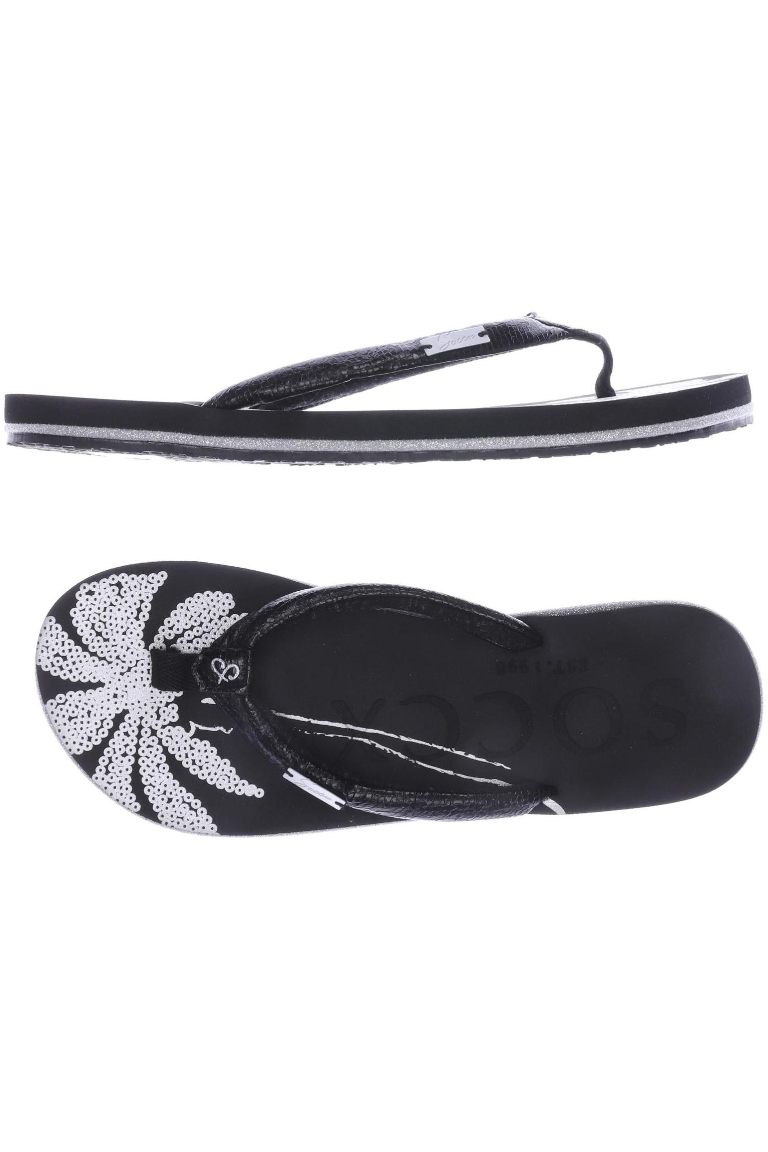 

SOCCX Damen Sandale, schwarz