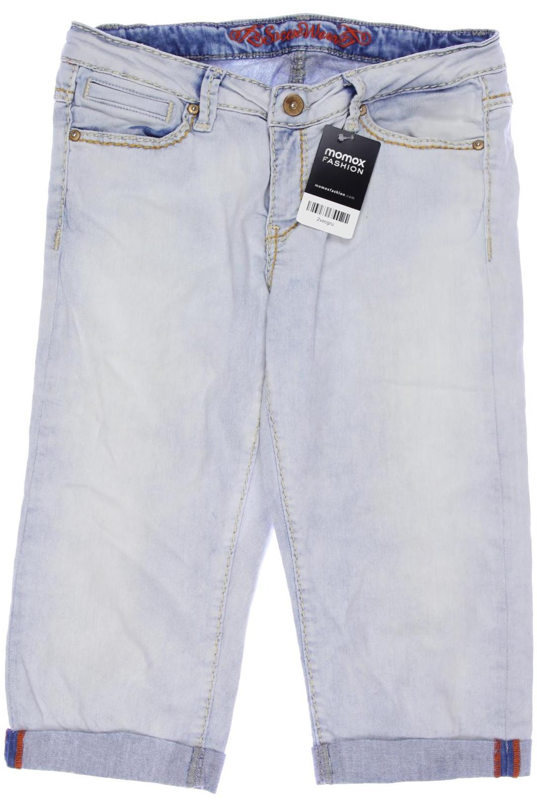 

Soccx Damen Shorts, hellblau, Gr. 31