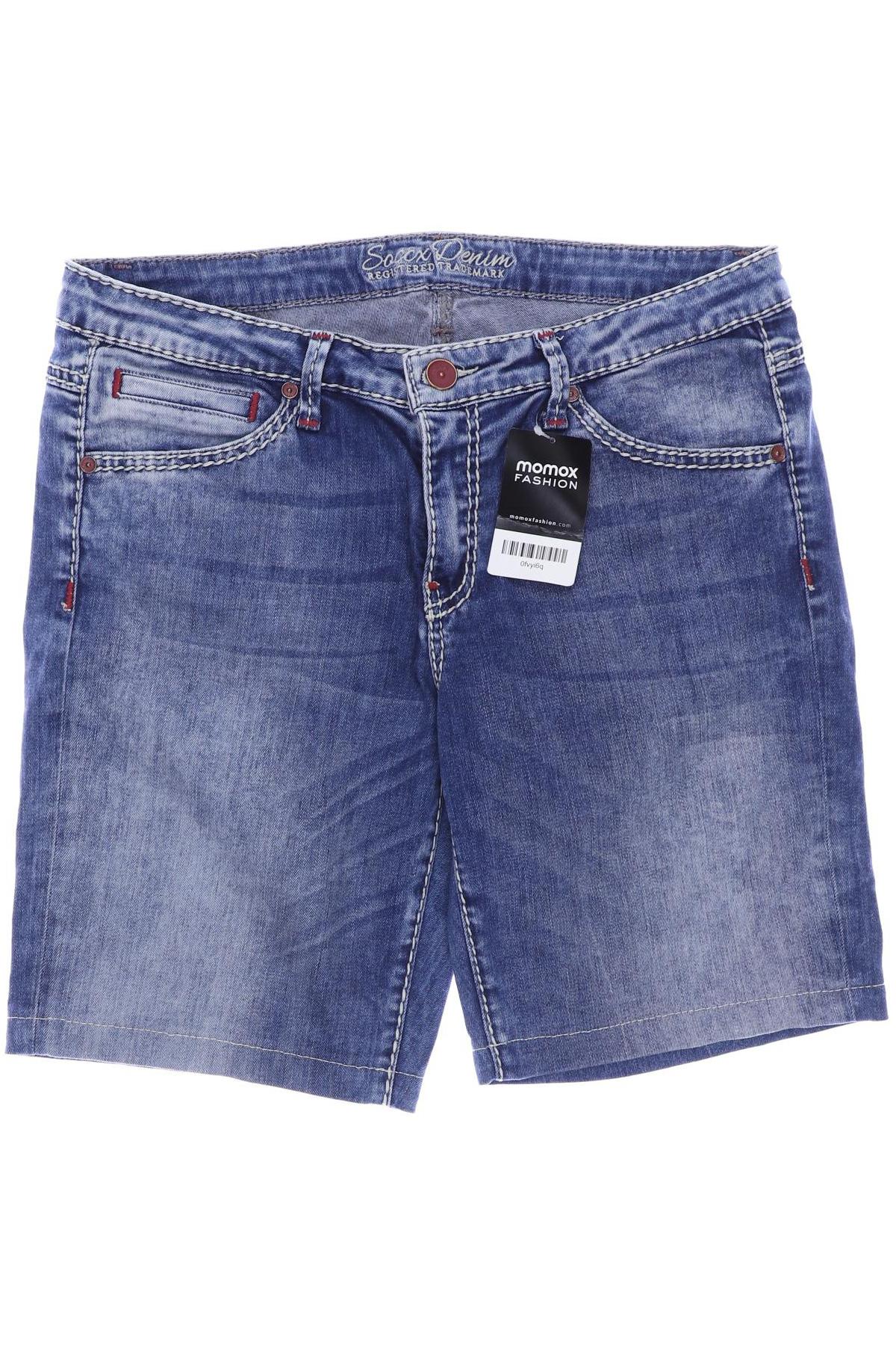 

SOCCX Damen Shorts, blau