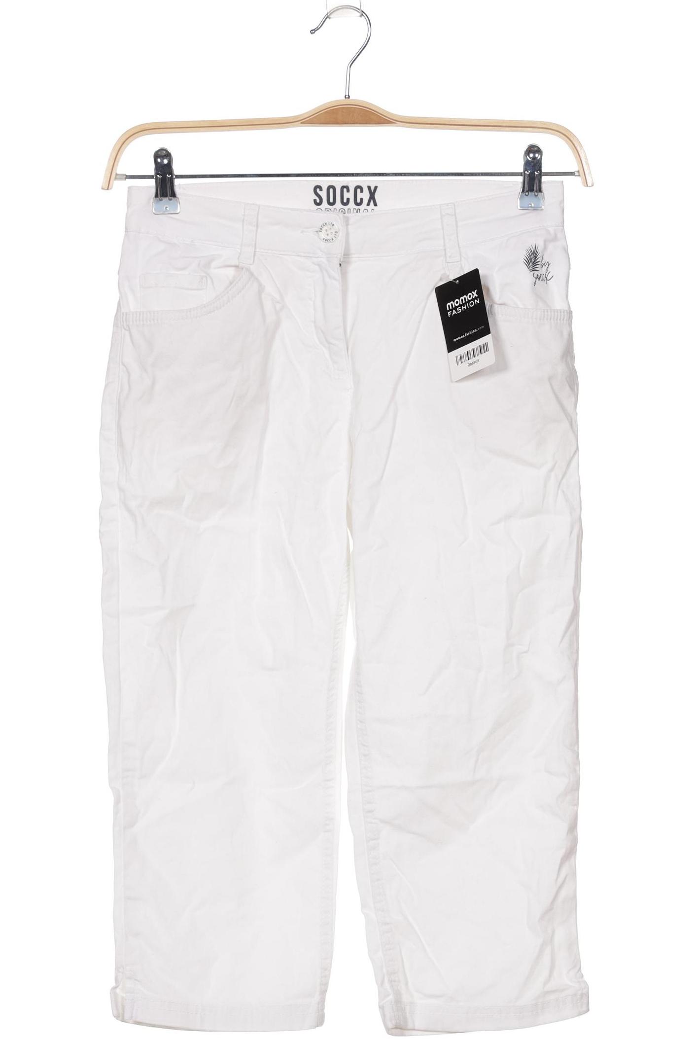 

Soccx Damen Shorts, weiß, Gr. 36