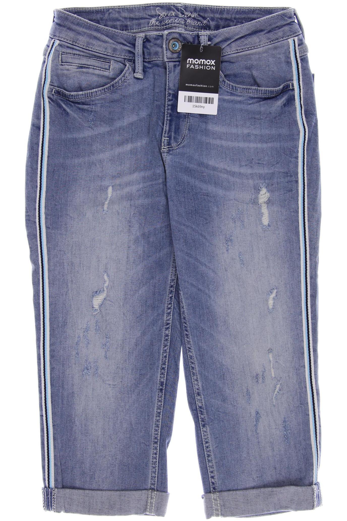 

SOCCX Damen Shorts, blau