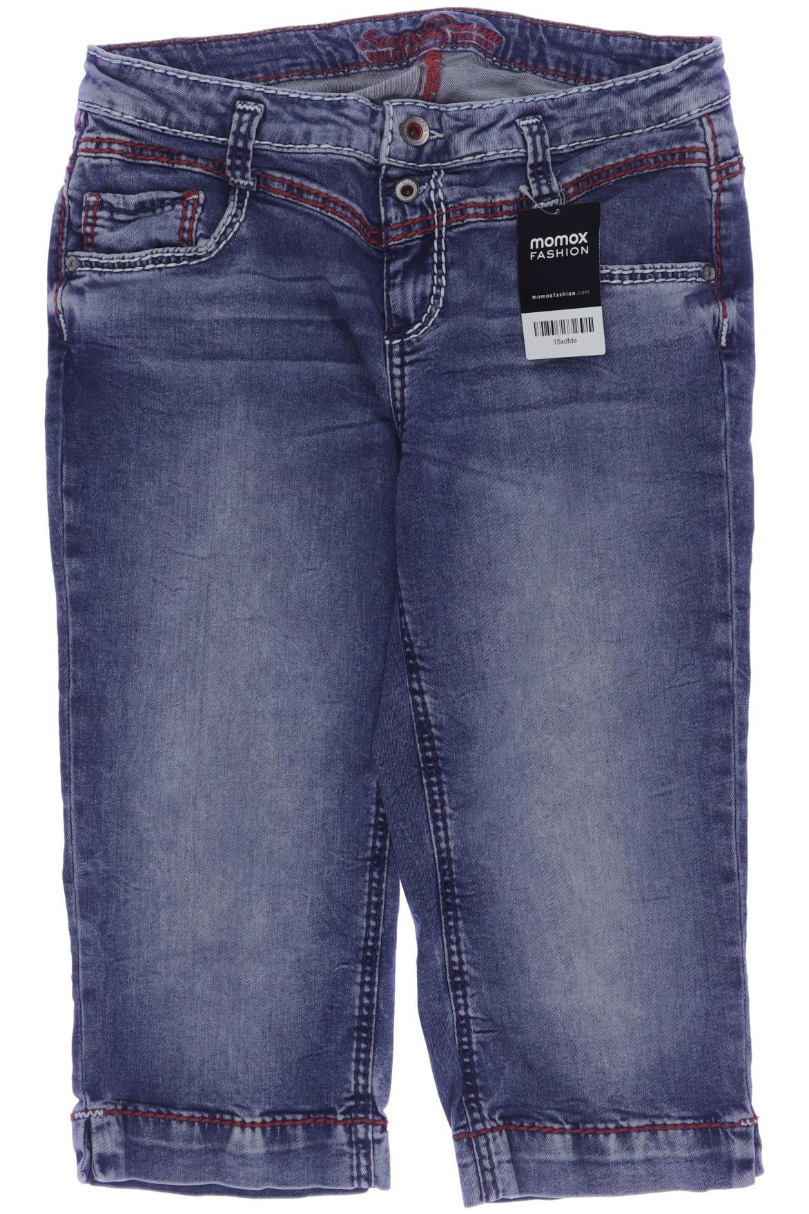 

Soccx Damen Shorts, blau, Gr. 31