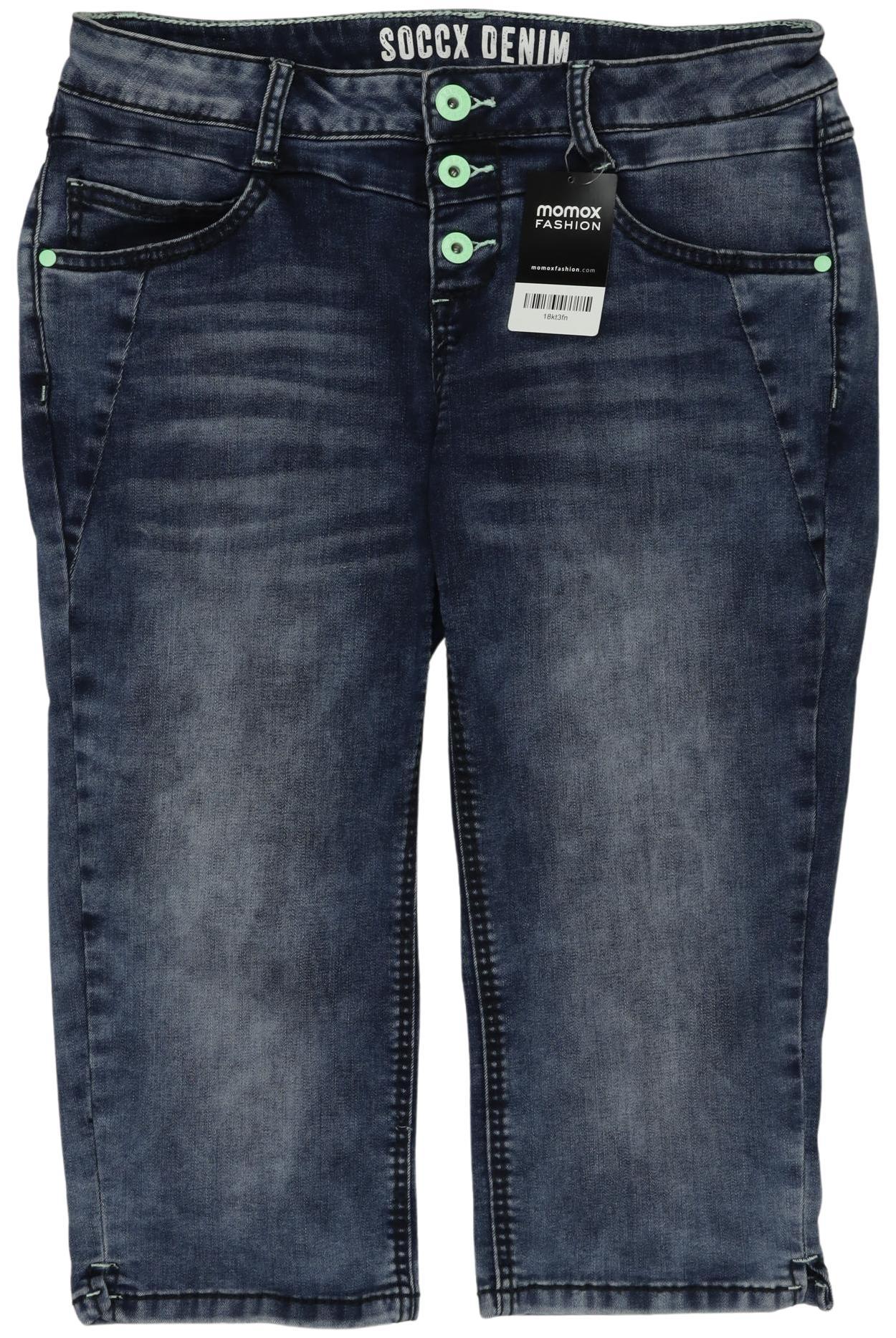 

Soccx Damen Shorts, blau, Gr. 31