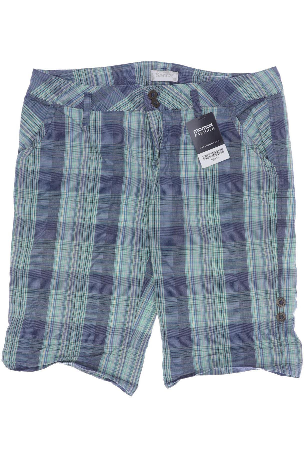 

SOCCX Damen Shorts, blau