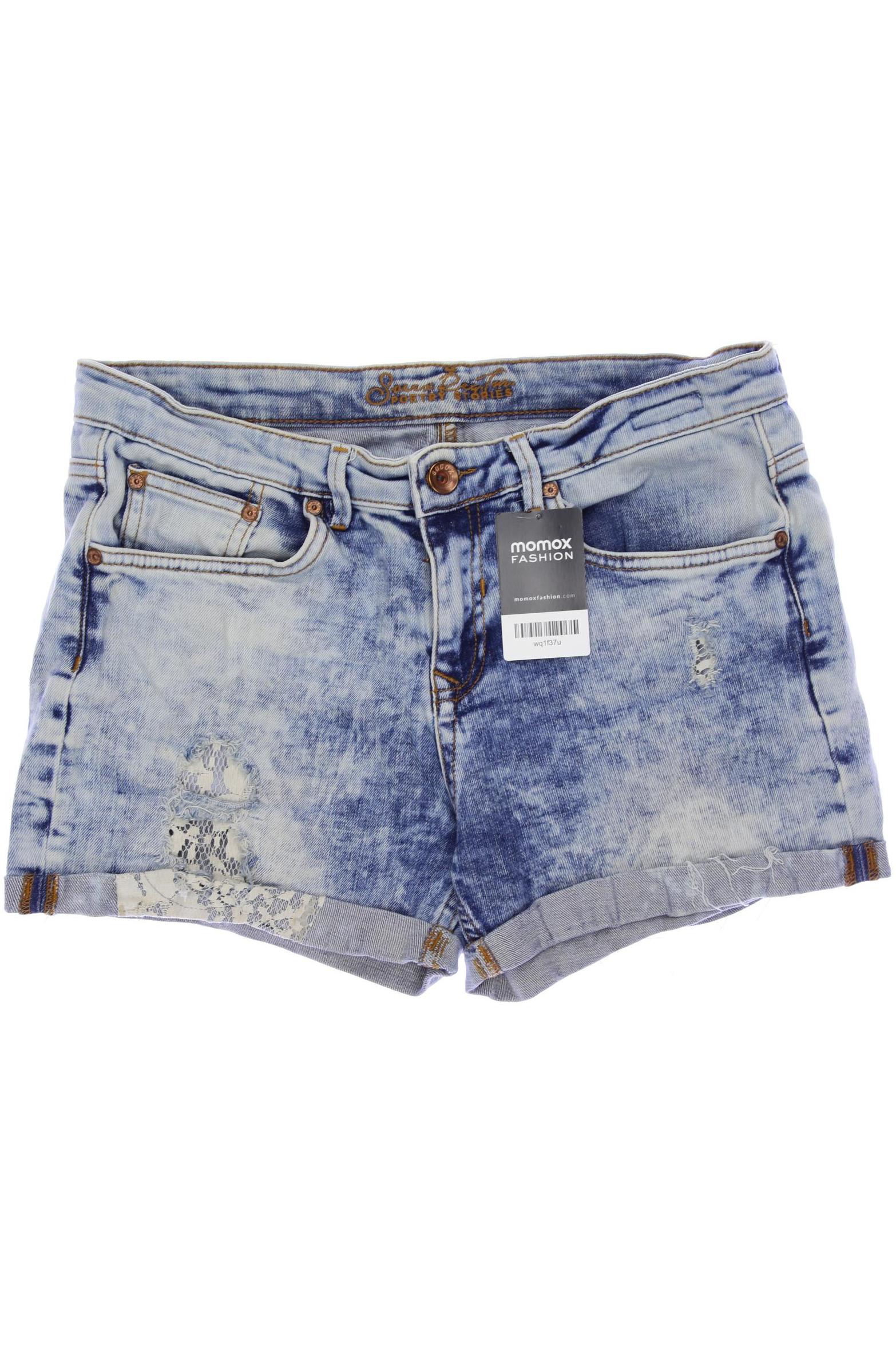 

Soccx Damen Shorts, blau, Gr. 29