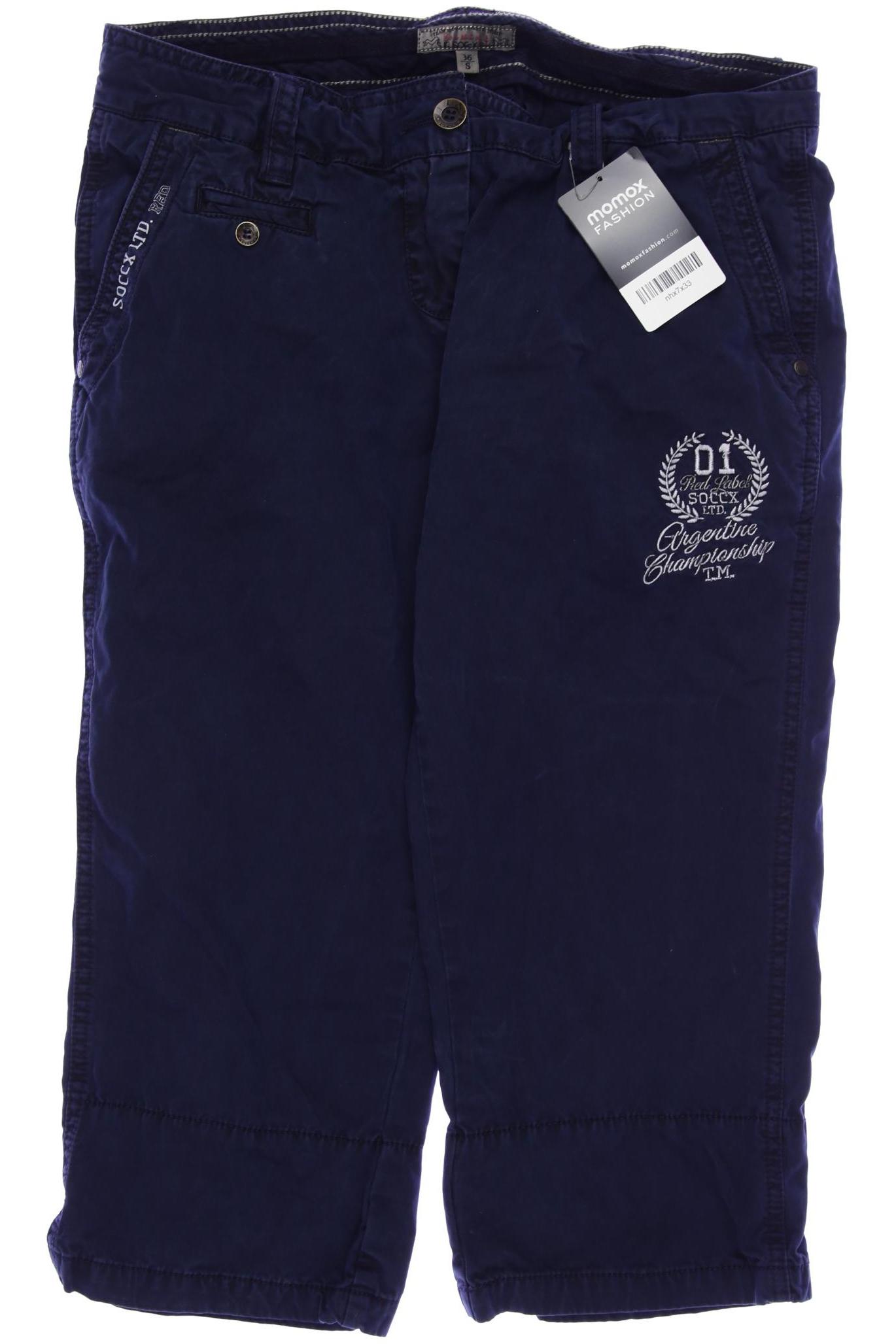 

Soccx Damen Shorts, marineblau, Gr. 36