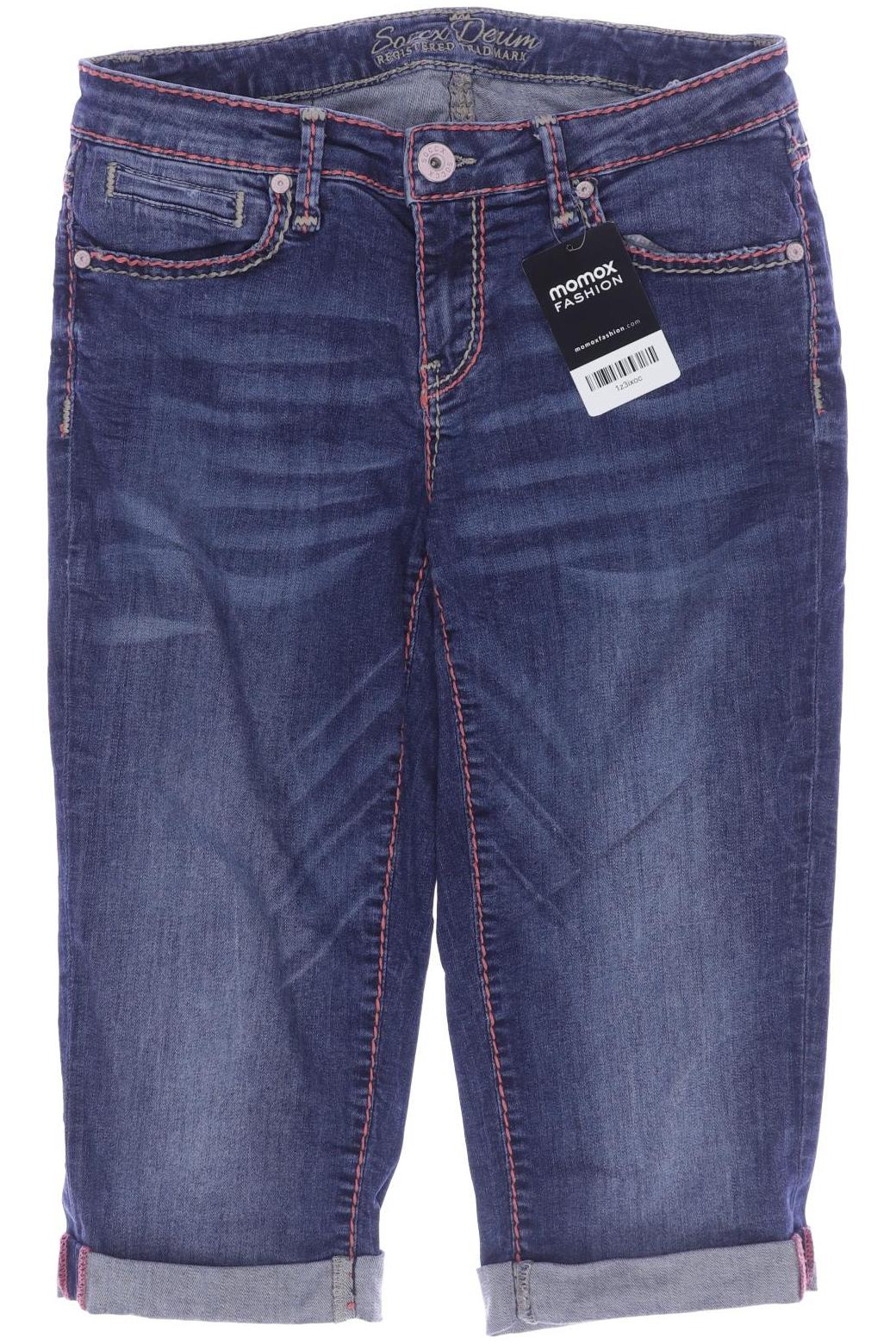 

SOCCX Damen Shorts, blau