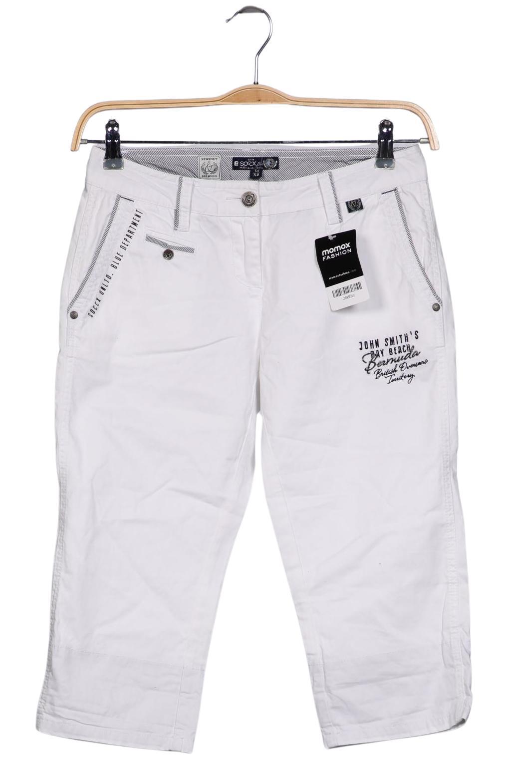 

Soccx Damen Shorts, weiß, Gr. 34