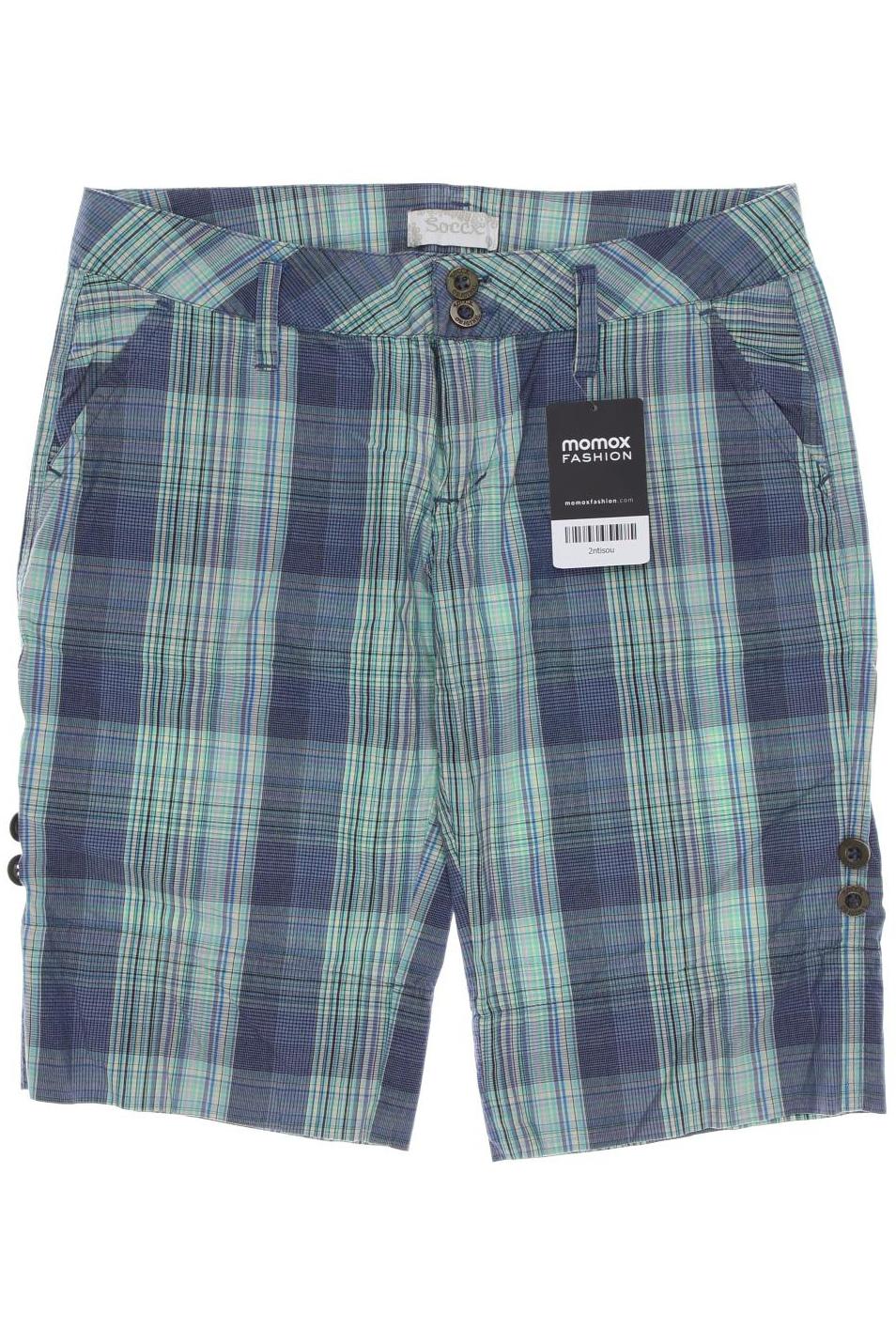 

SOCCX Damen Shorts, blau