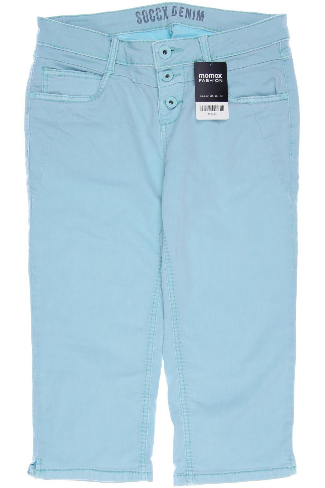 

SOCCX Damen Shorts, türkis