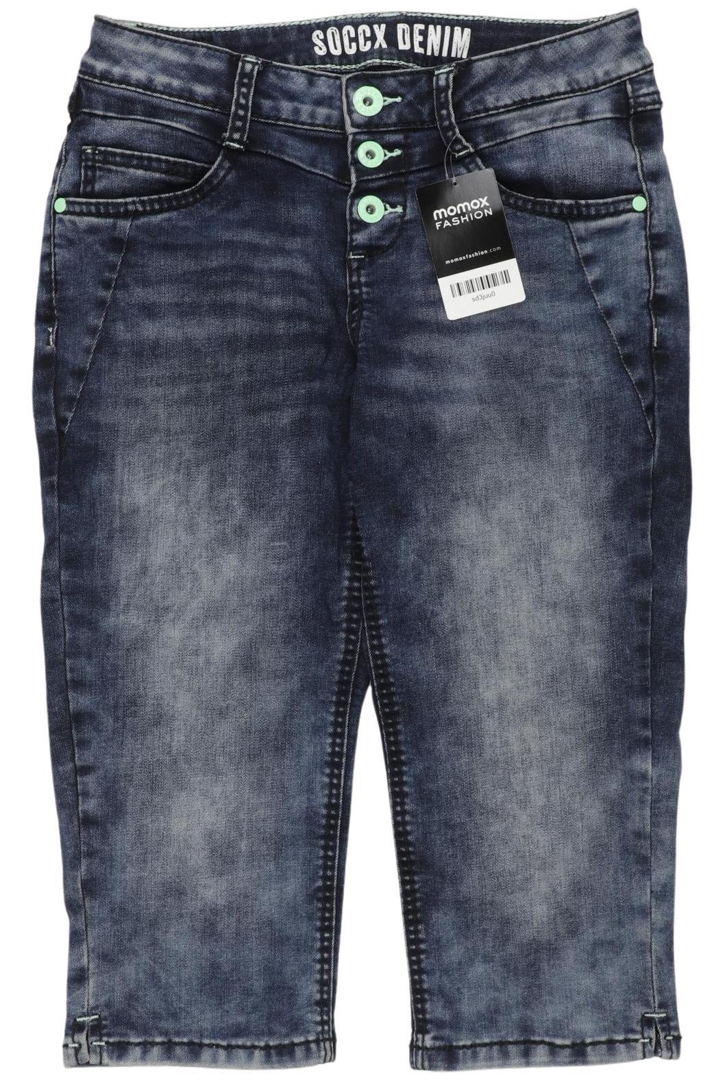 

Soccx Damen Shorts, marineblau, Gr. 28