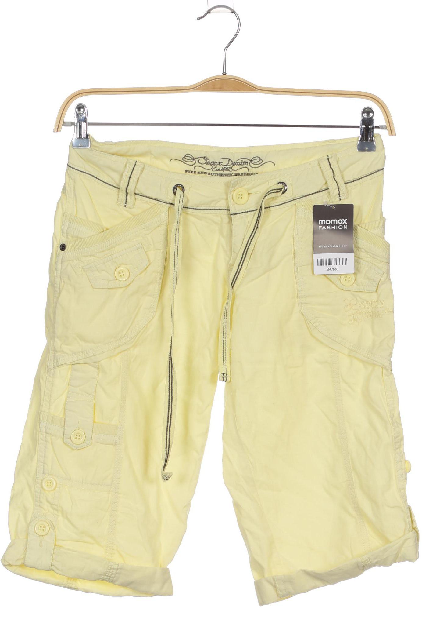 

Soccx Damen Shorts, gelb, Gr. 36