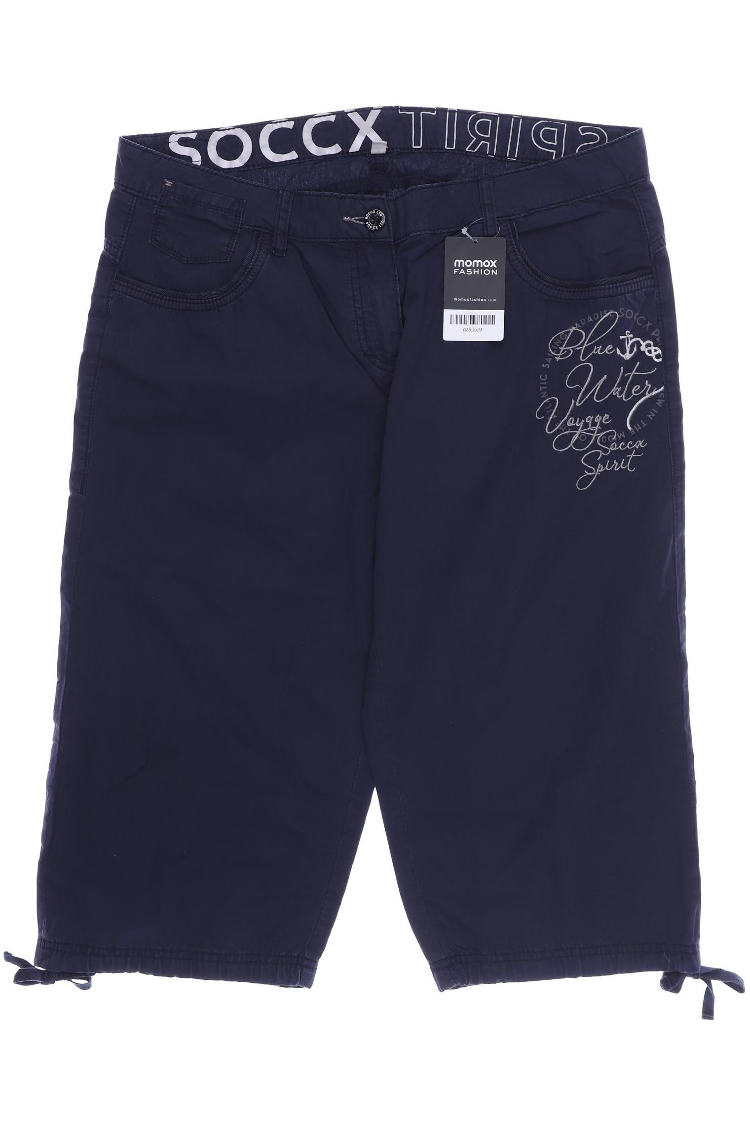 

SOCCX Damen Shorts, marineblau