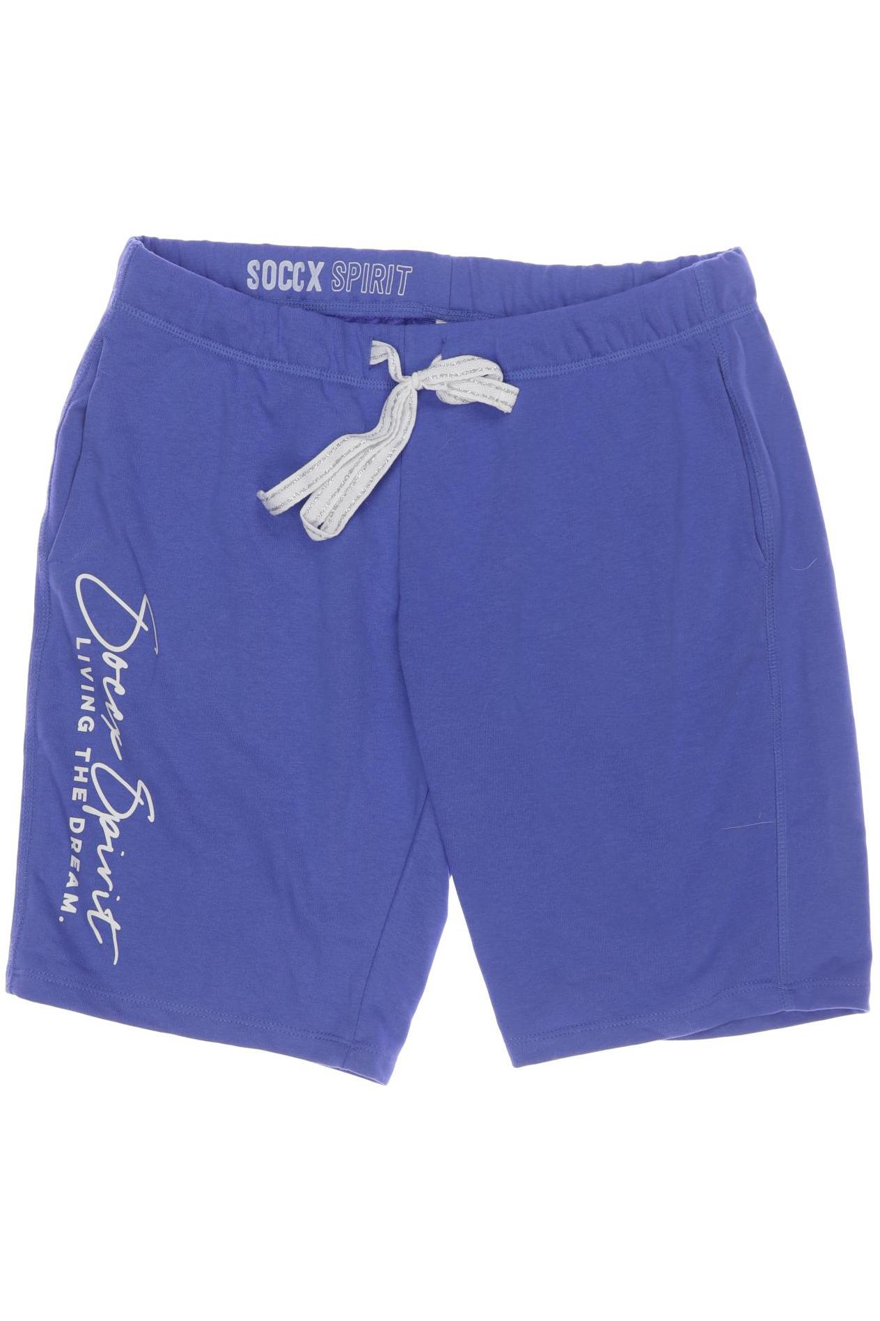 

Soccx Damen Shorts, blau, Gr. 38