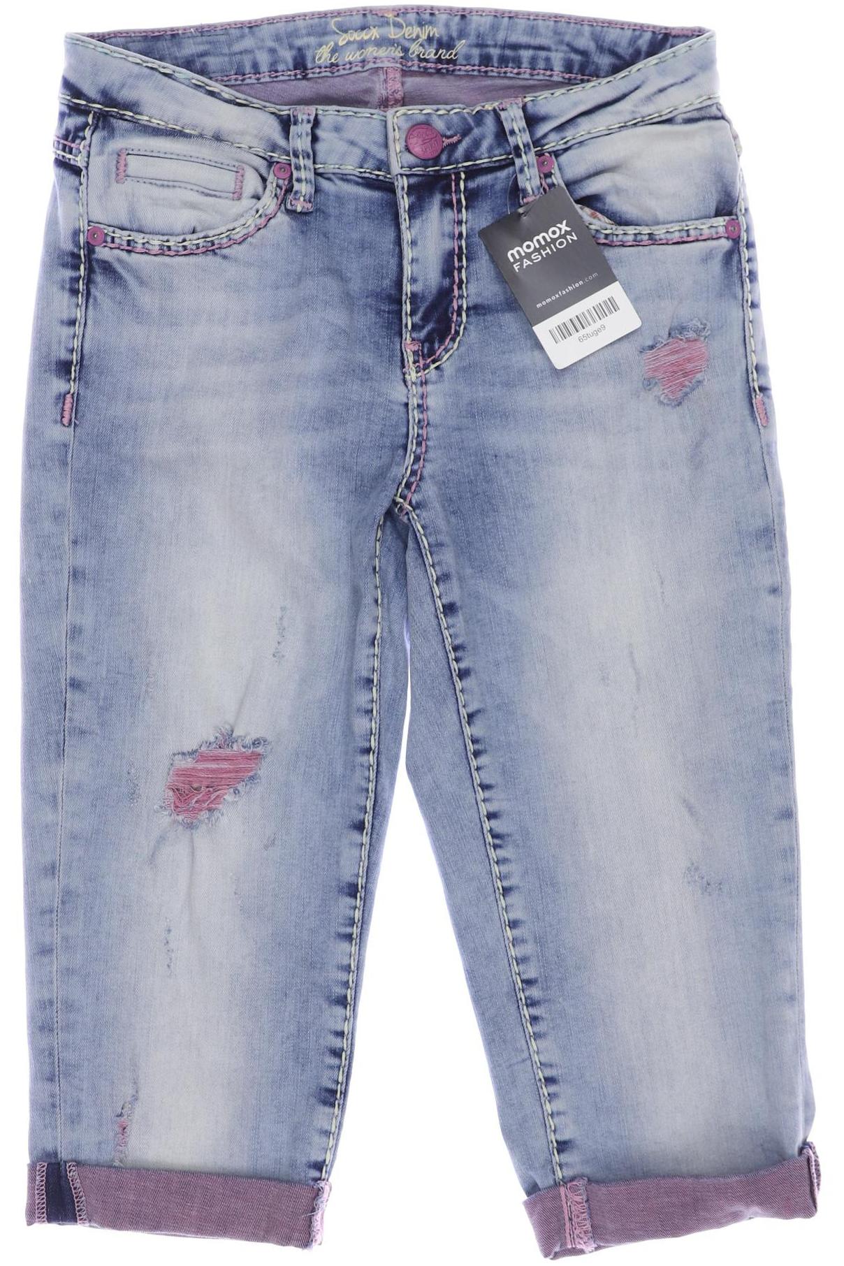 

SOCCX Damen Shorts, blau