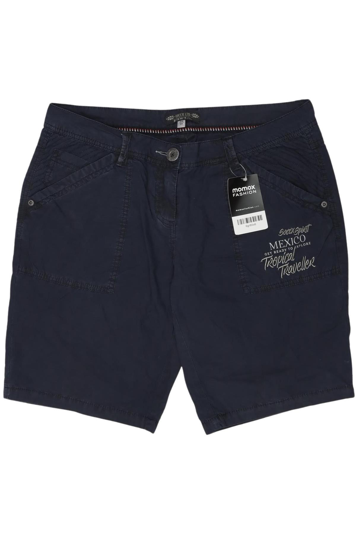 

Soccx Damen Shorts, marineblau, Gr. 38