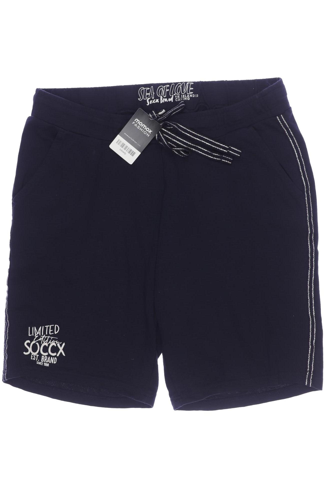 

Soccx Damen Shorts, marineblau, Gr. 40