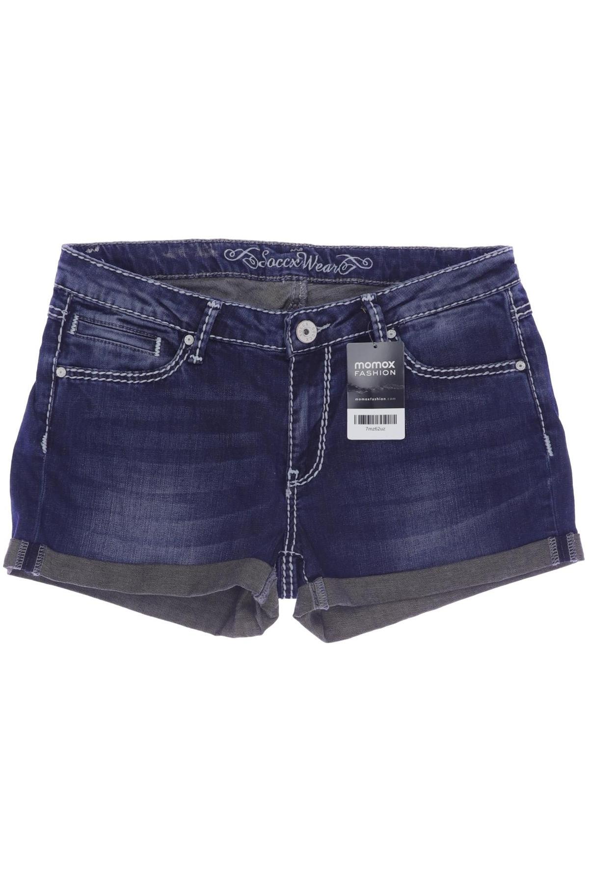

Soccx Damen Shorts, marineblau, Gr. 31
