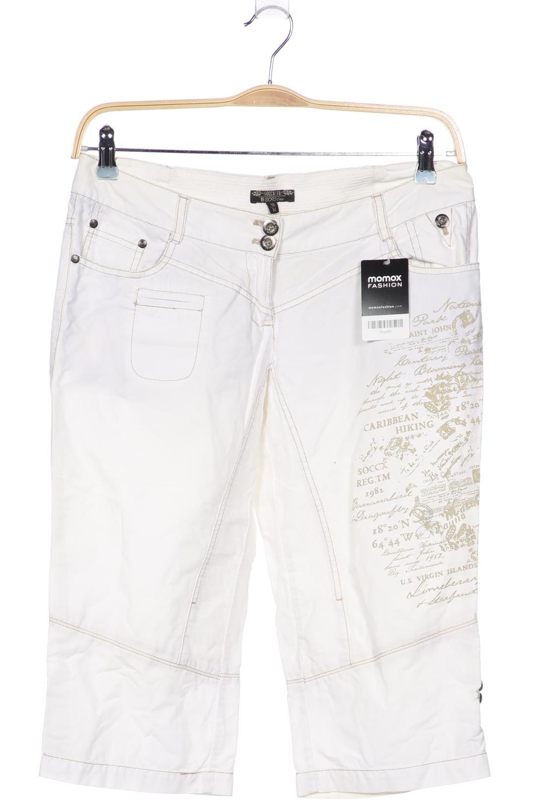 

SOCCX Damen Shorts, weiß