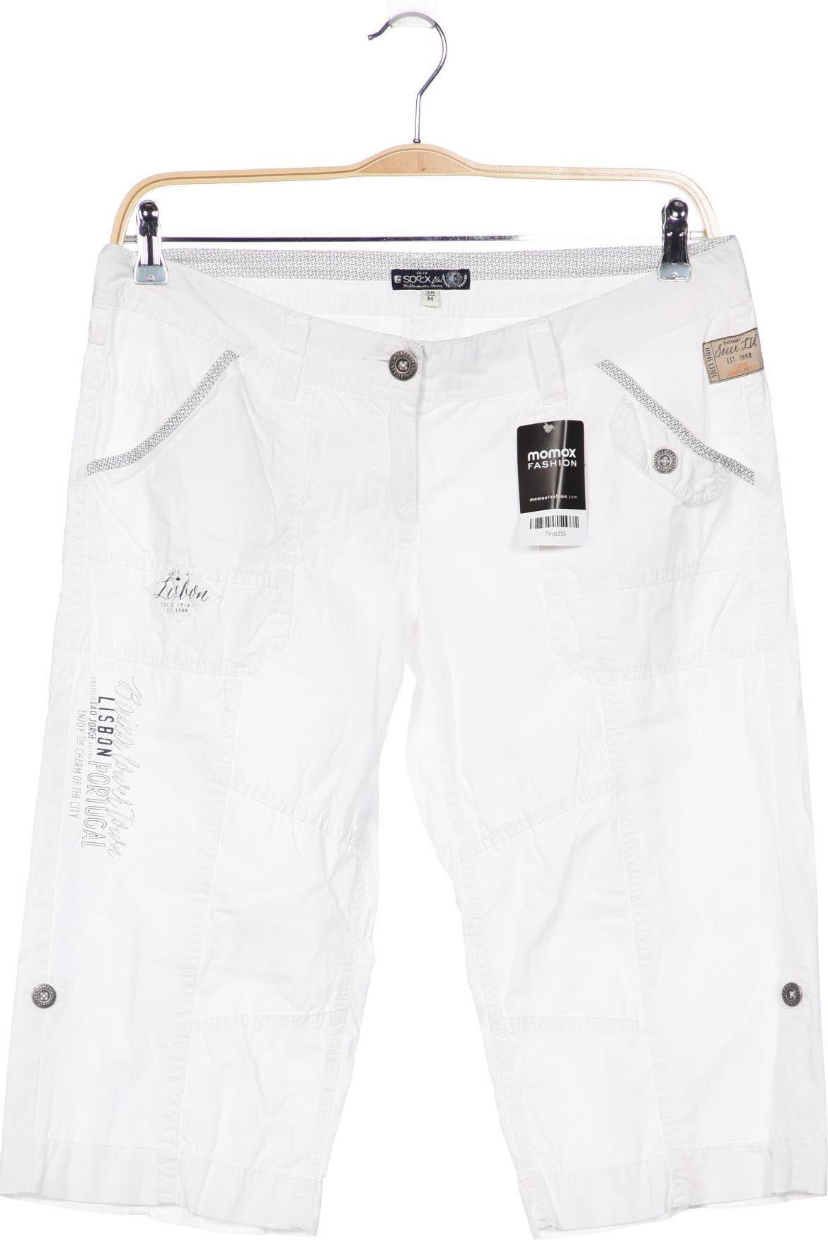 

Soccx Damen Shorts, weiß, Gr. 38