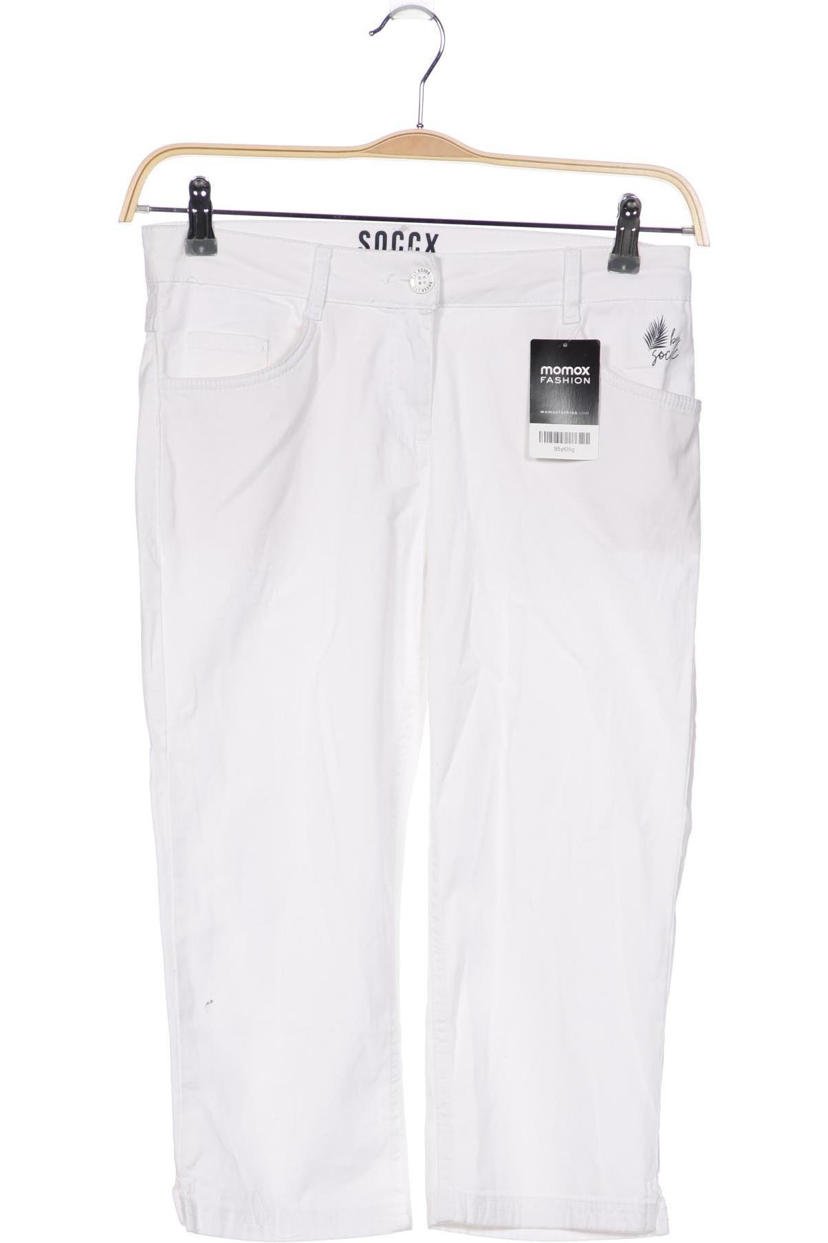 

SOCCX Damen Shorts, weiß