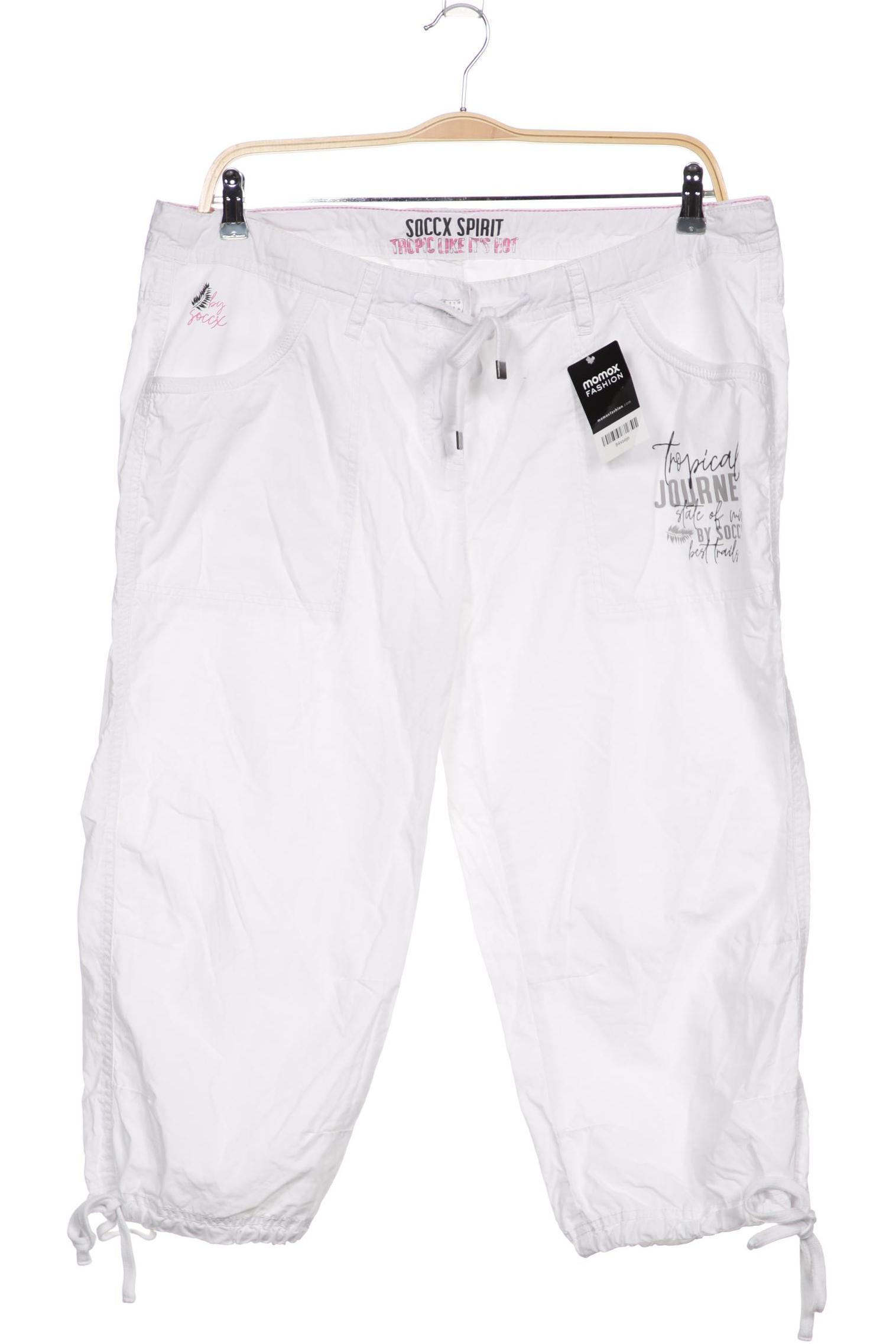 

Soccx Damen Shorts, weiß, Gr. 39