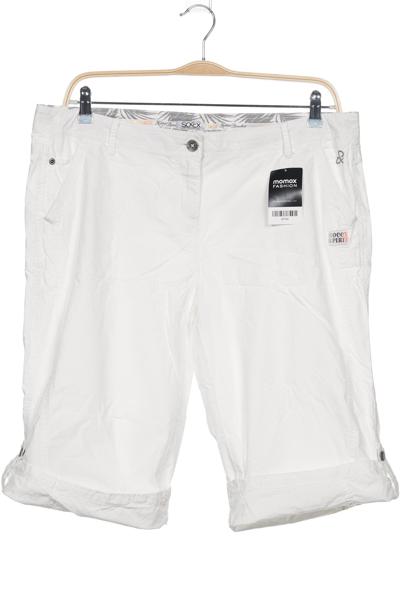 

Soccx Damen Shorts, weiß, Gr. 42