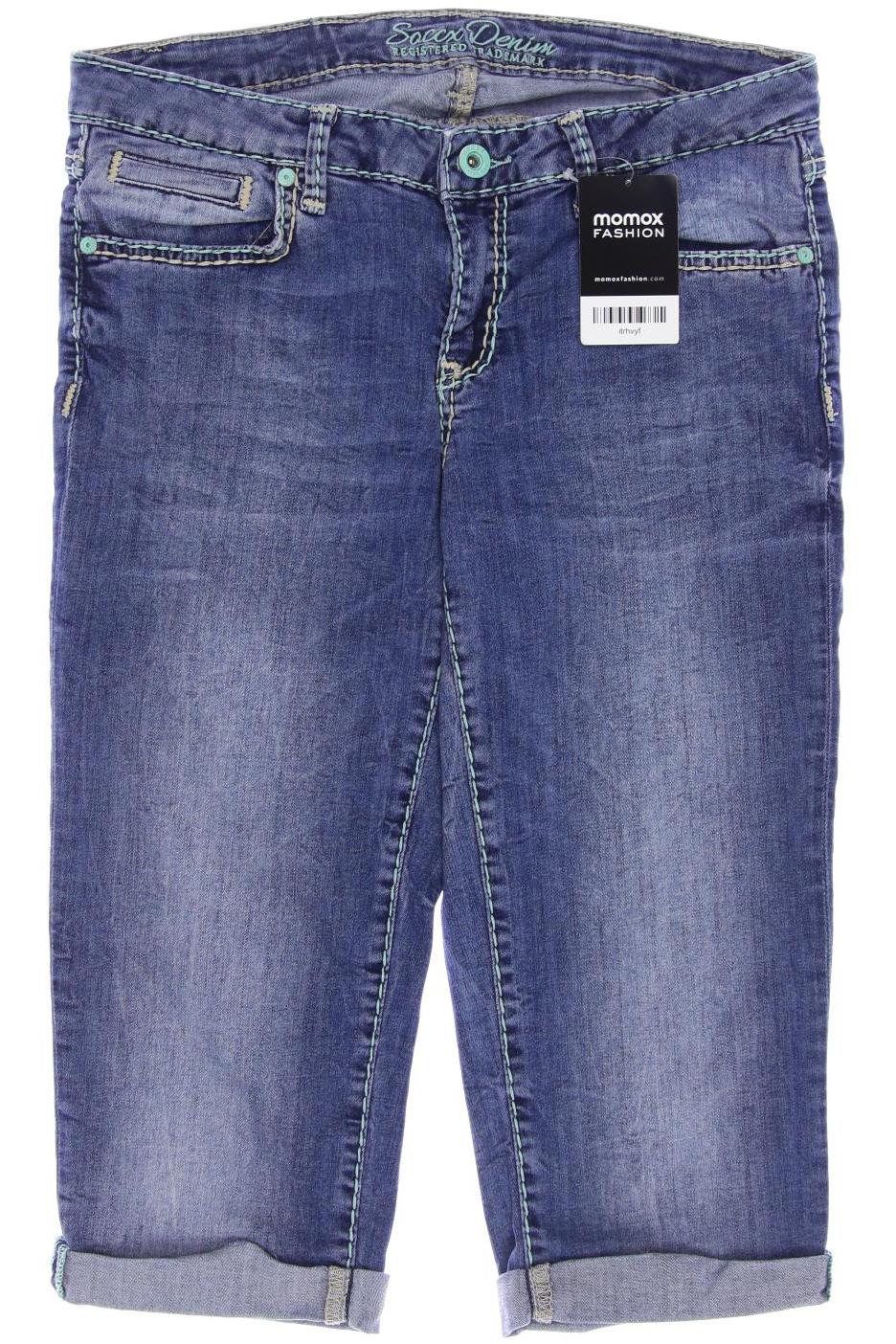 

Soccx Damen Shorts, blau, Gr. 40