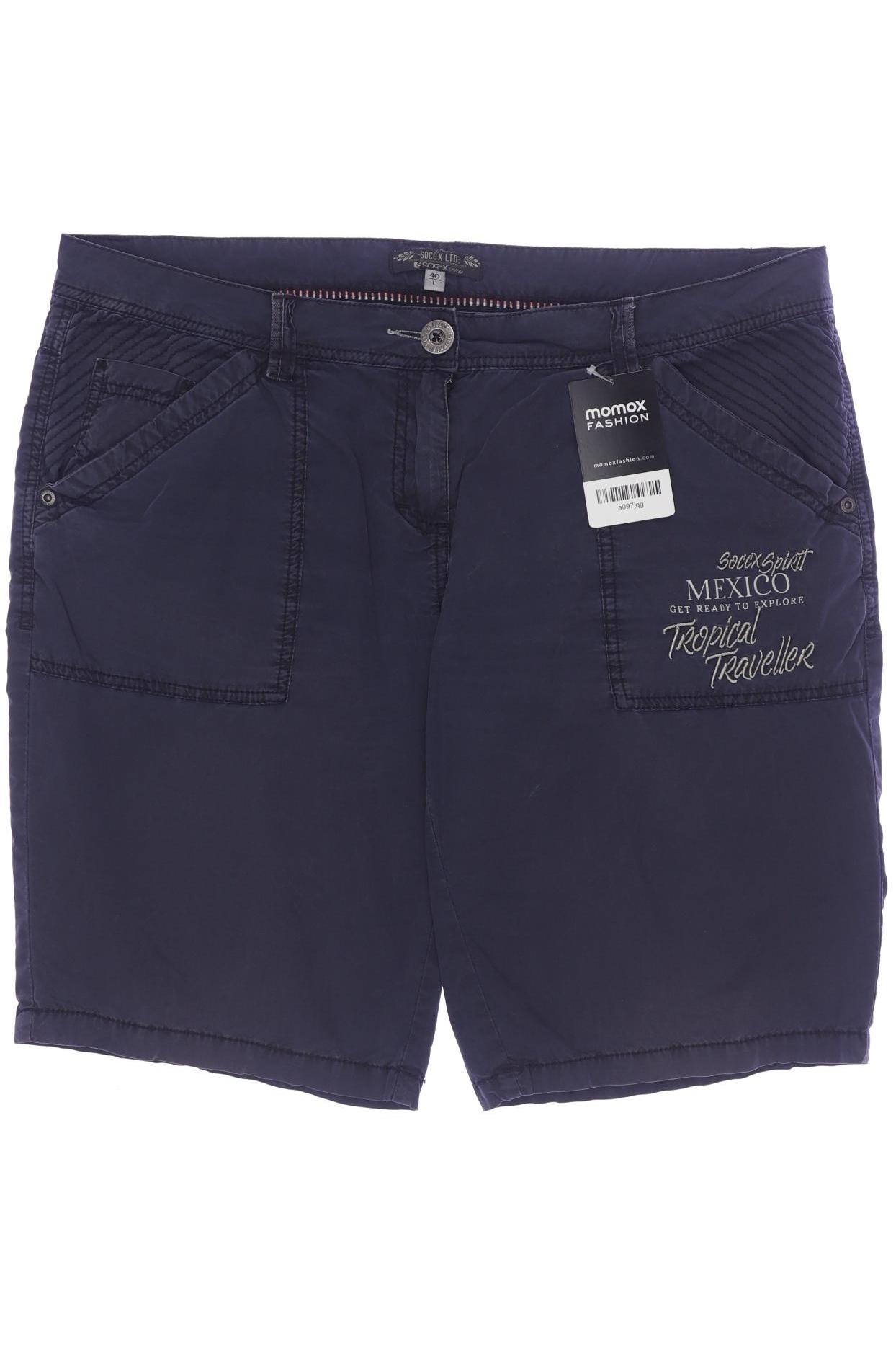 

Soccx Damen Shorts, marineblau, Gr. 40